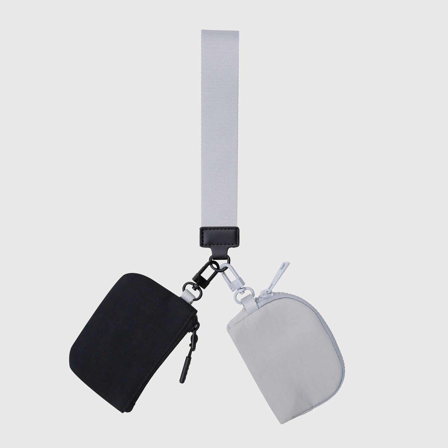 Anna-Kaci Dual - Pocket Hanging Wallet with Strap - Ideal for Cash, Cards and Small Items