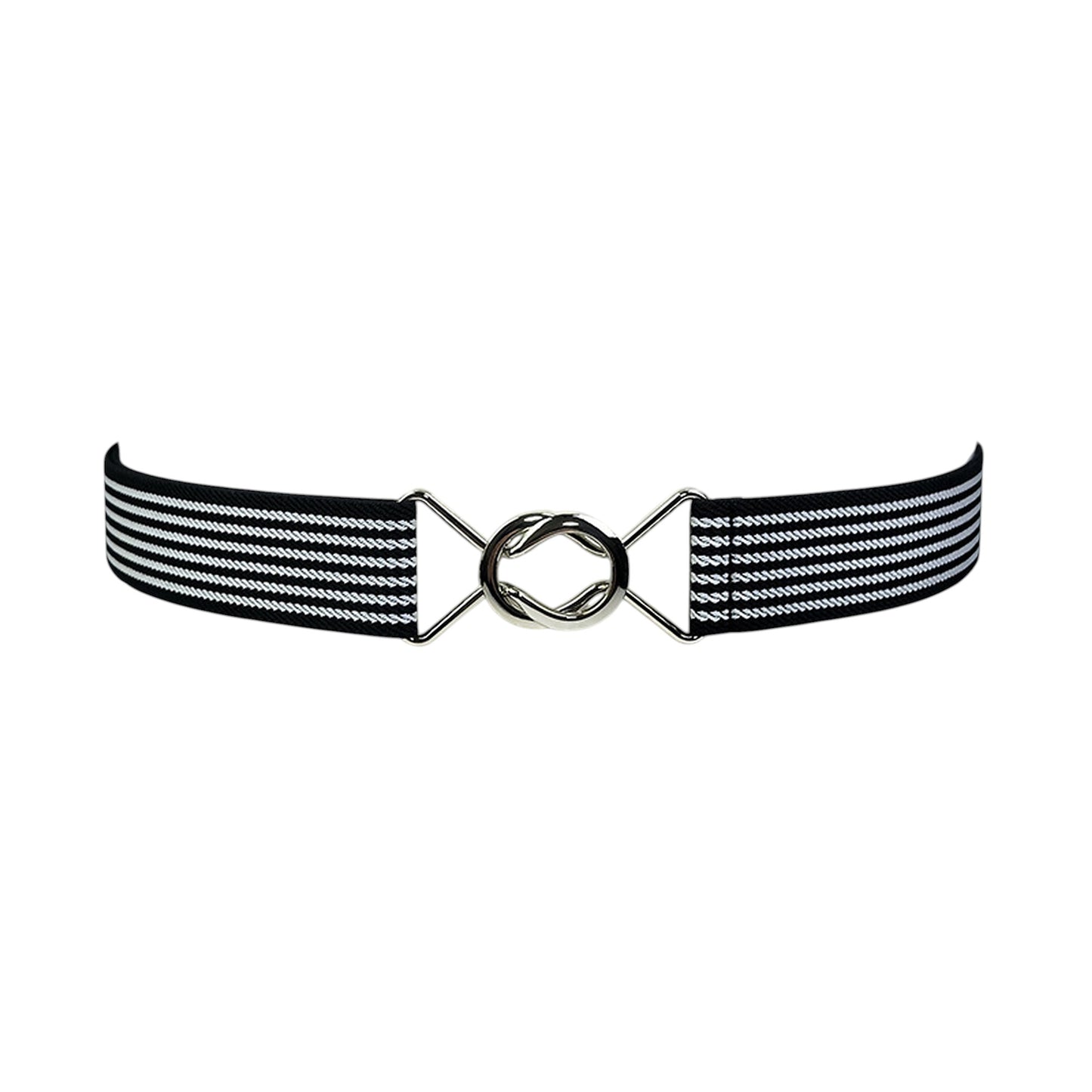 Anna-Kaci Adjustable Striped Waist Belt