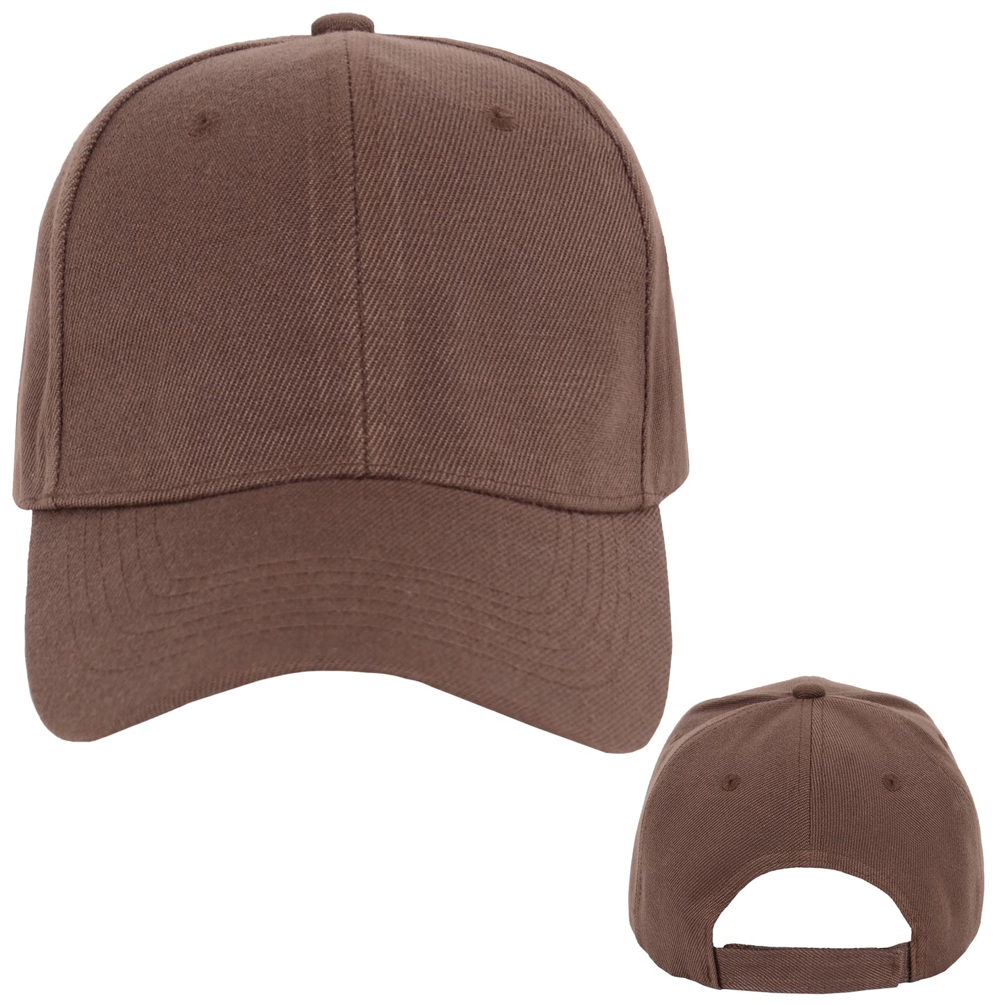 Alilang Classic Baseball Cap for Women Men Golf Dad Hat Solid Adjustable Plain Cap