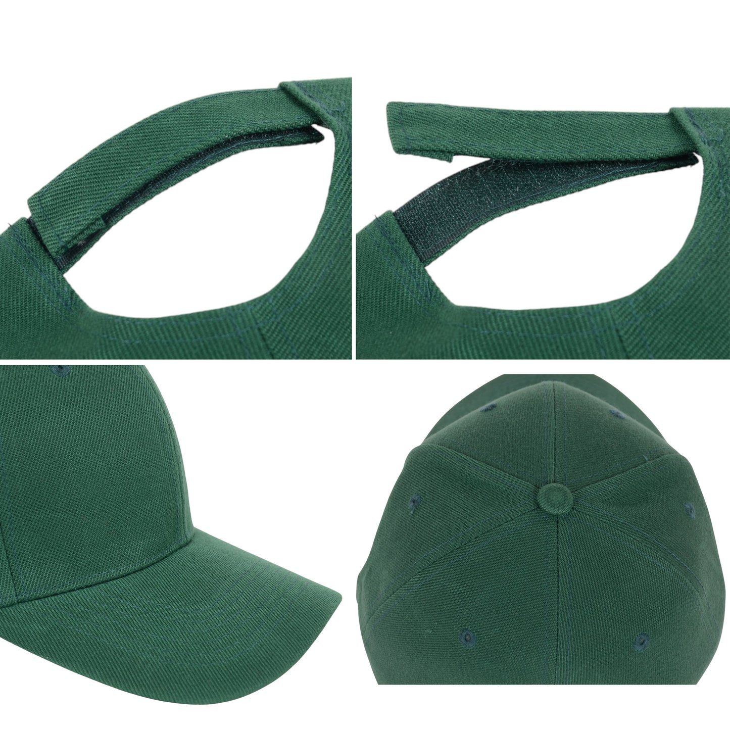 Alilang Classic Baseball Cap for Women Men Golf Dad Hat Solid Adjustable Plain Cap