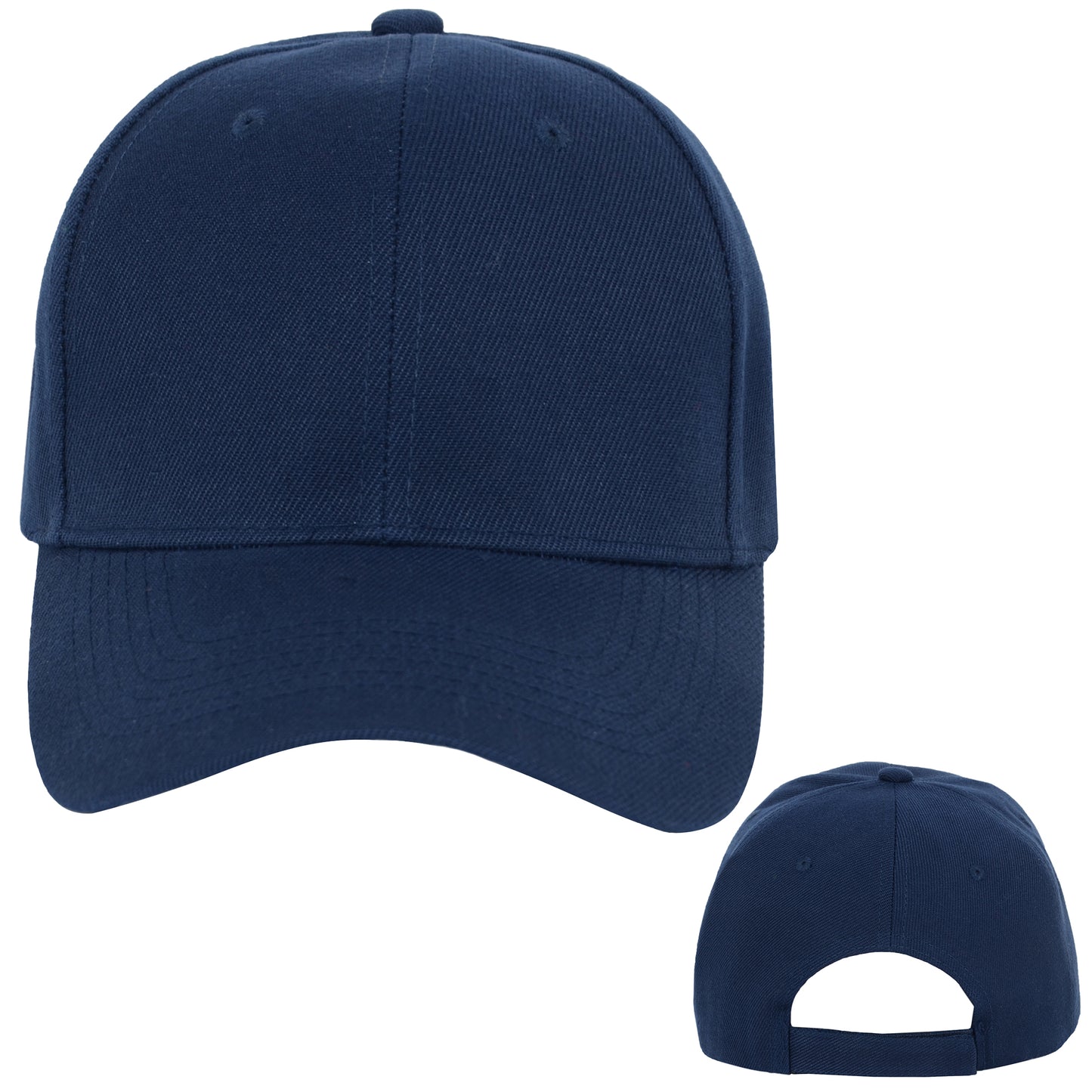 Alilang Classic Baseball Cap for Women Men Golf Dad Hat Solid Adjustable Plain Cap