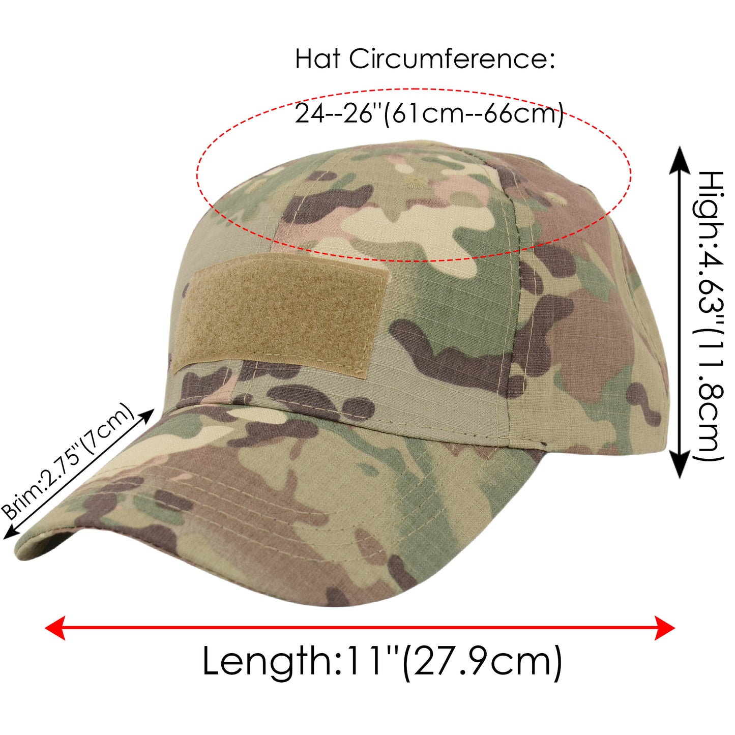Anna-Kaci Classic Baseball Cap Outdoor Hunting Camouflage Adjustable Cap Trucker Hat for Men Women