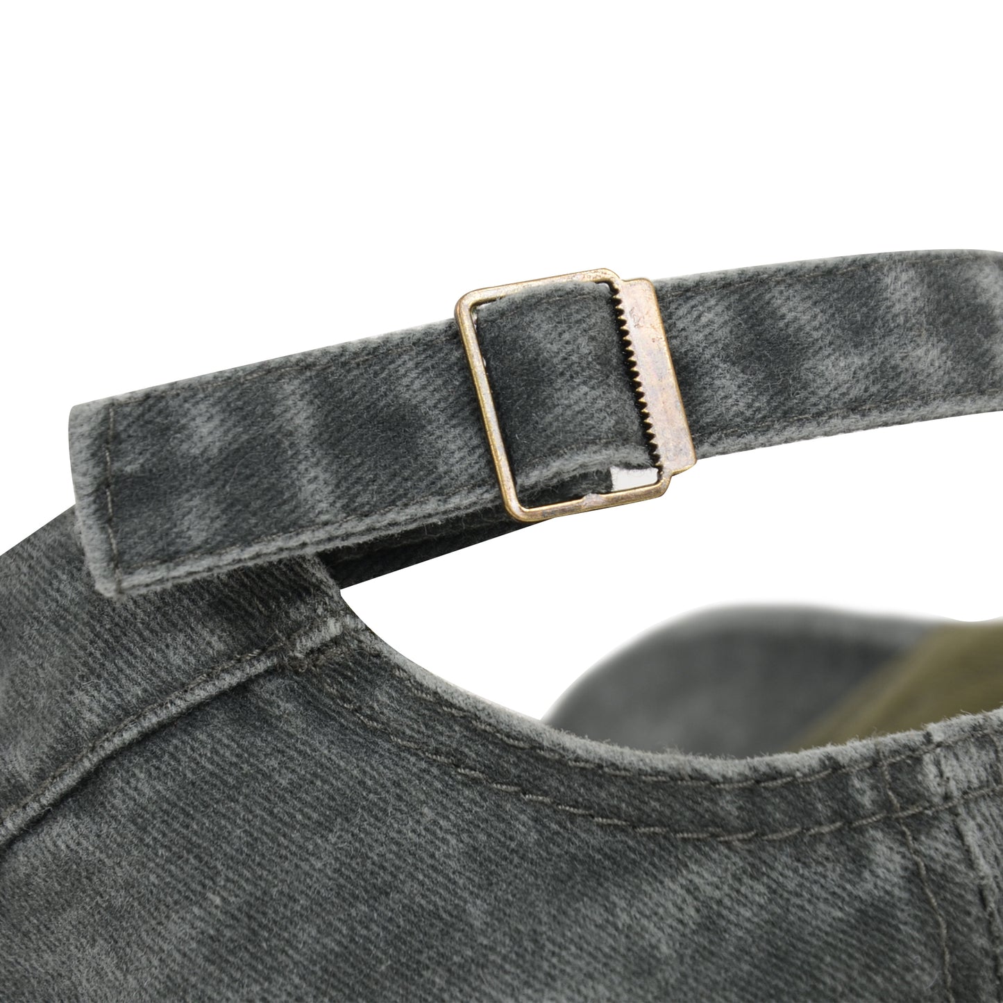 Anna-Kaci Unisex Cotton Basic Cadet Hats Vintage Washed Flat Top Cap with Adjustable Strap
