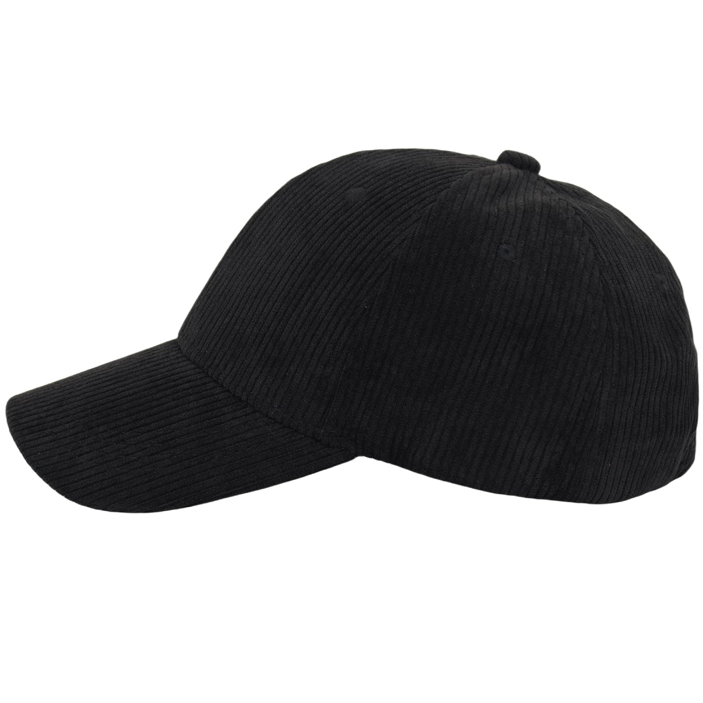 Anna-Kaci Vintage Corduroy Baseball Cap Solid Color Adjustable Strap Trucker Hat for Women Men