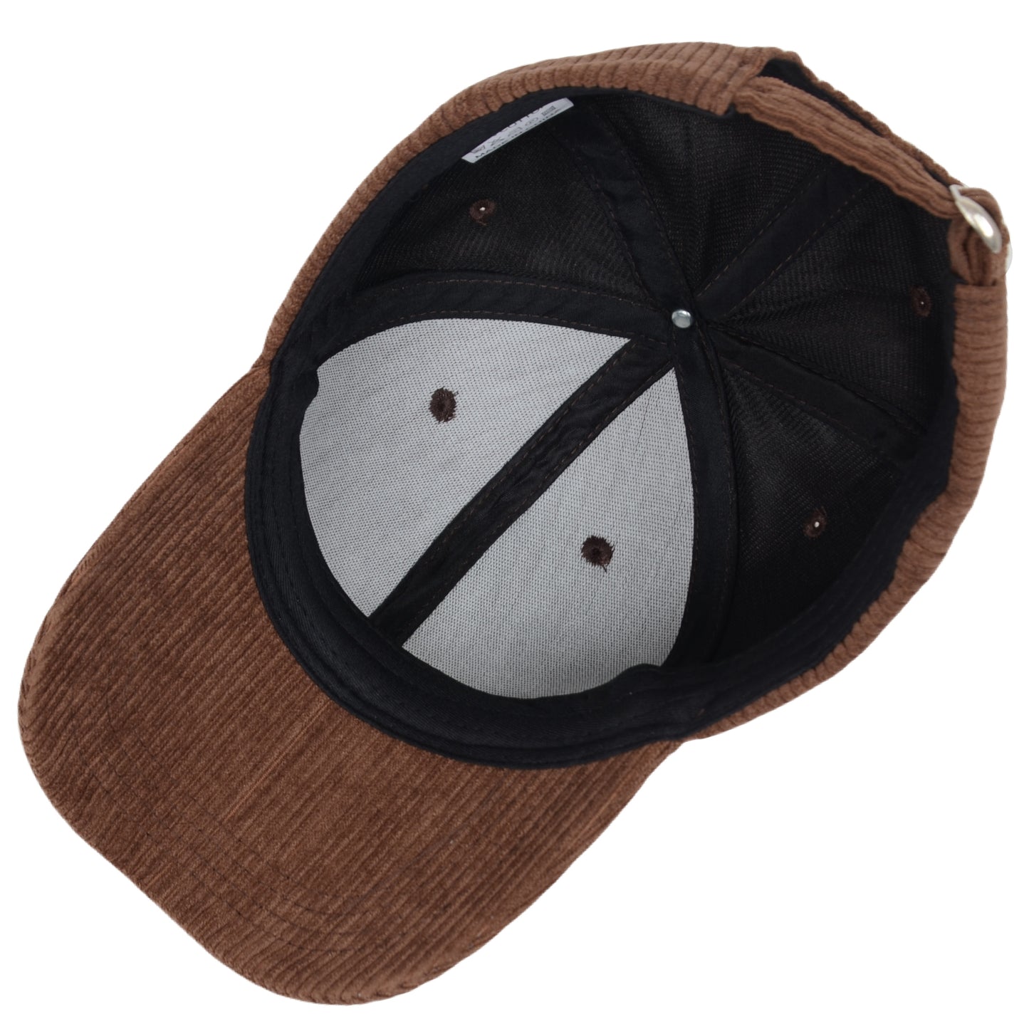 Anna-Kaci Vintage Corduroy Baseball Cap Solid Color Adjustable Strap Trucker Hat for Women Men