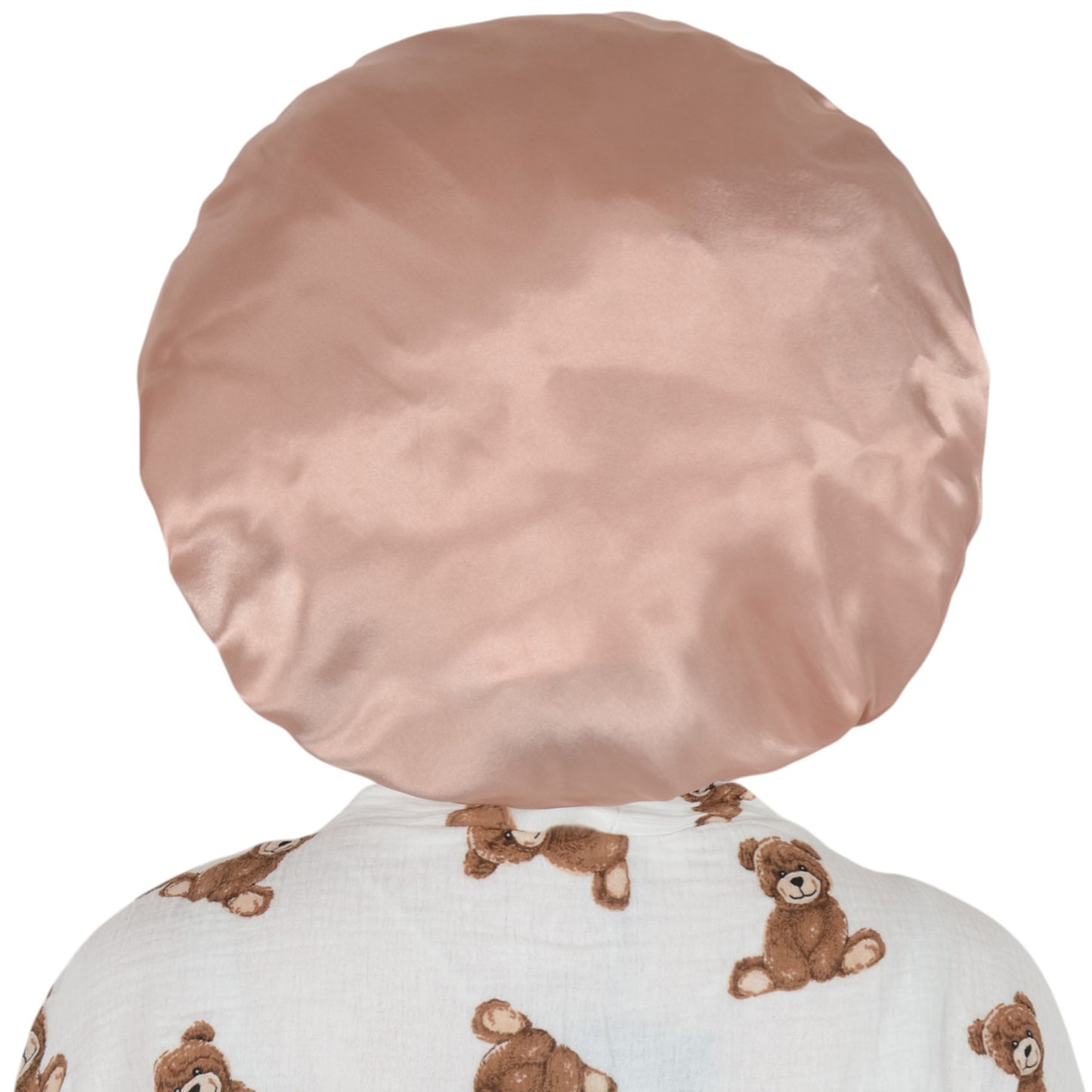Anna-Kaci Silk Bonnet for Sleeping Satin Lined Hair Bonnet with Long Tie Band for Women Curly Hair