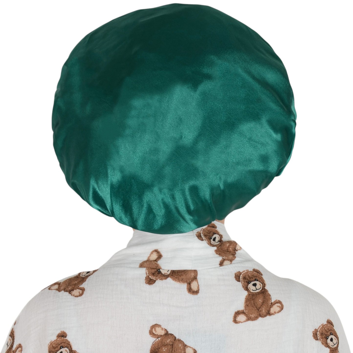 Anna-Kaci Silk Bonnet for Sleeping Satin Lined Hair Bonnet with Long Tie Band for Women Curly Hair