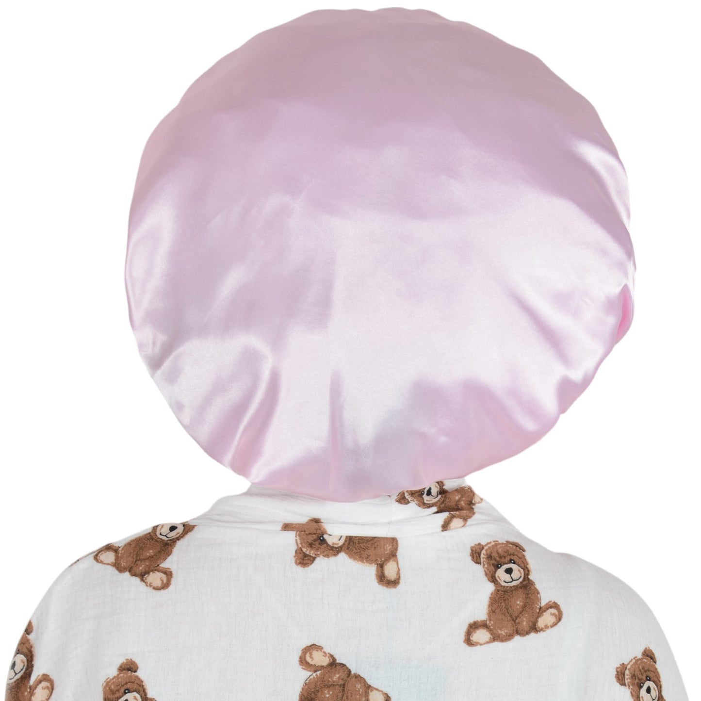 Anna-Kaci Silk Bonnet for Sleeping Satin Lined Hair Bonnet with Long Tie Band for Women Curly Hair