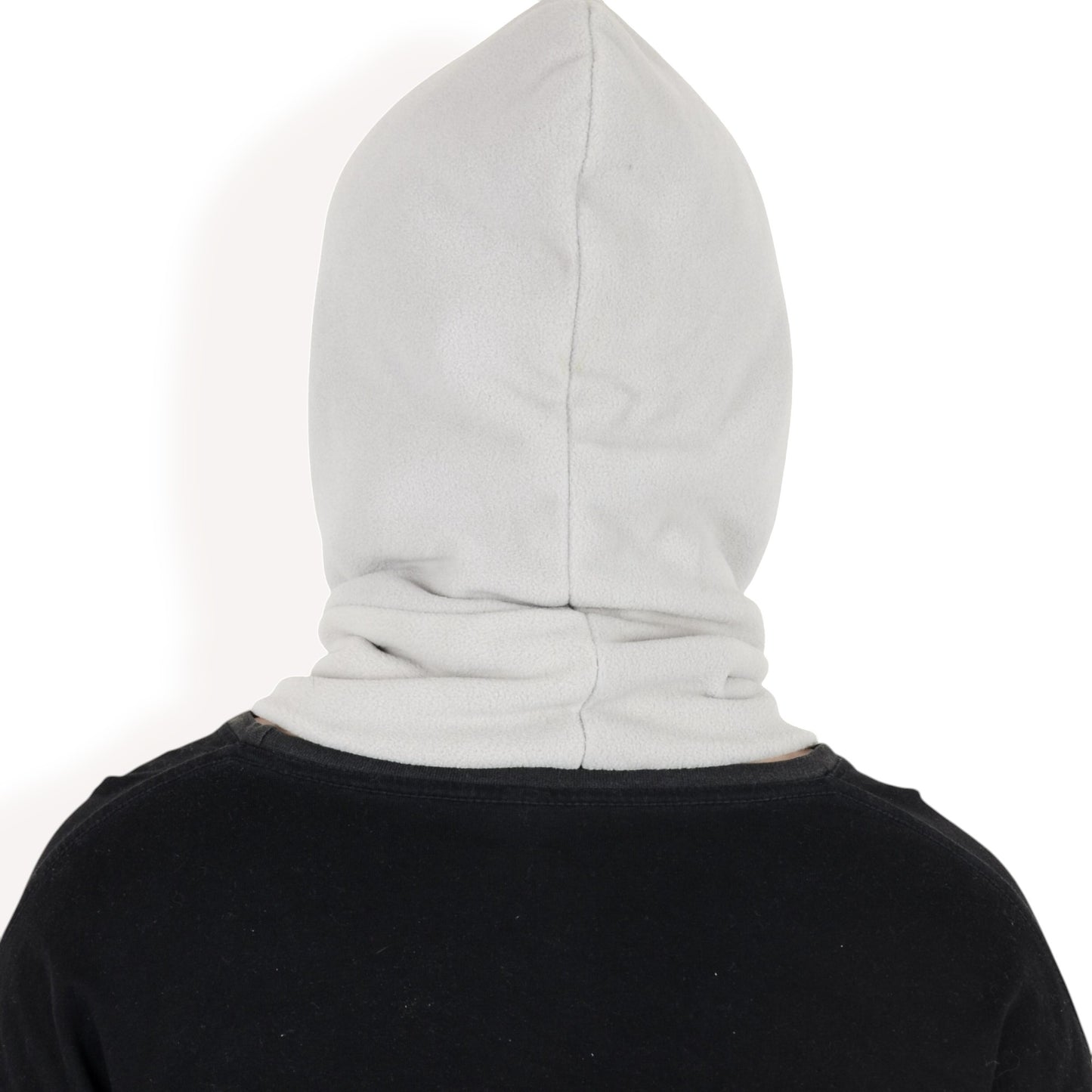 Anna-Kaci Men's Fleece Hooded Neck Warmer with Adjustable Drawstrings and Full Face Coverage for Cold Weather