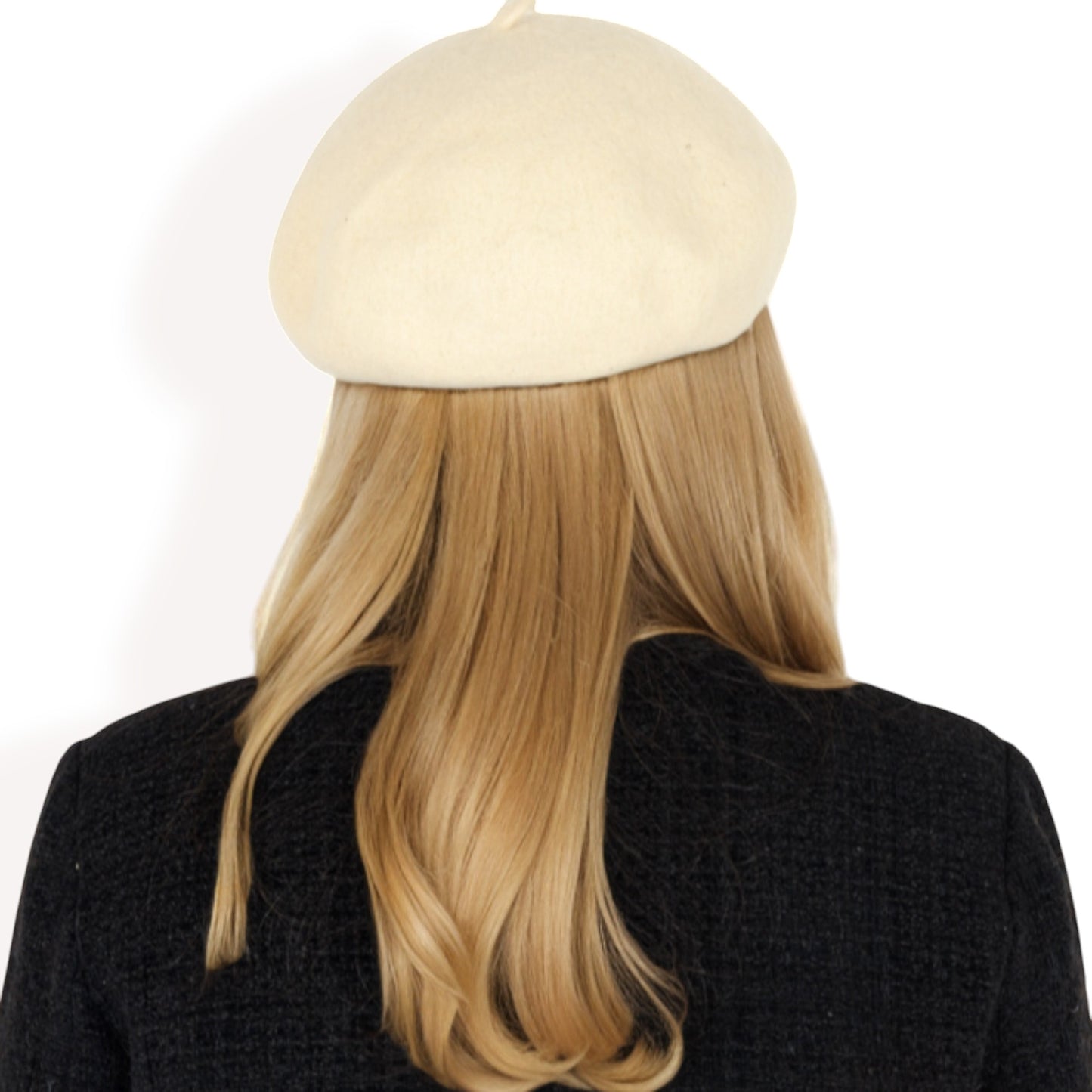 Anna-Kaci Women'sClassic Wool Beret Hat with Adjustable Inner Band and Timeless Parisian Style