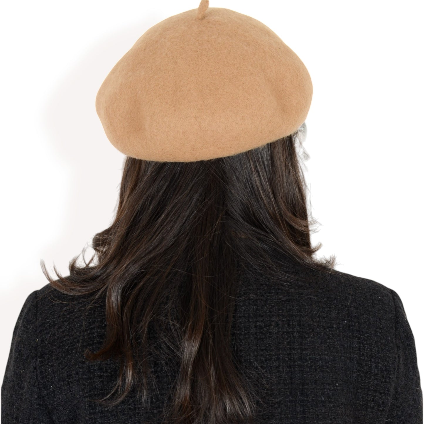 Anna-Kaci Women'sClassic Wool Beret Hat with Adjustable Inner Band and Timeless Parisian Style
