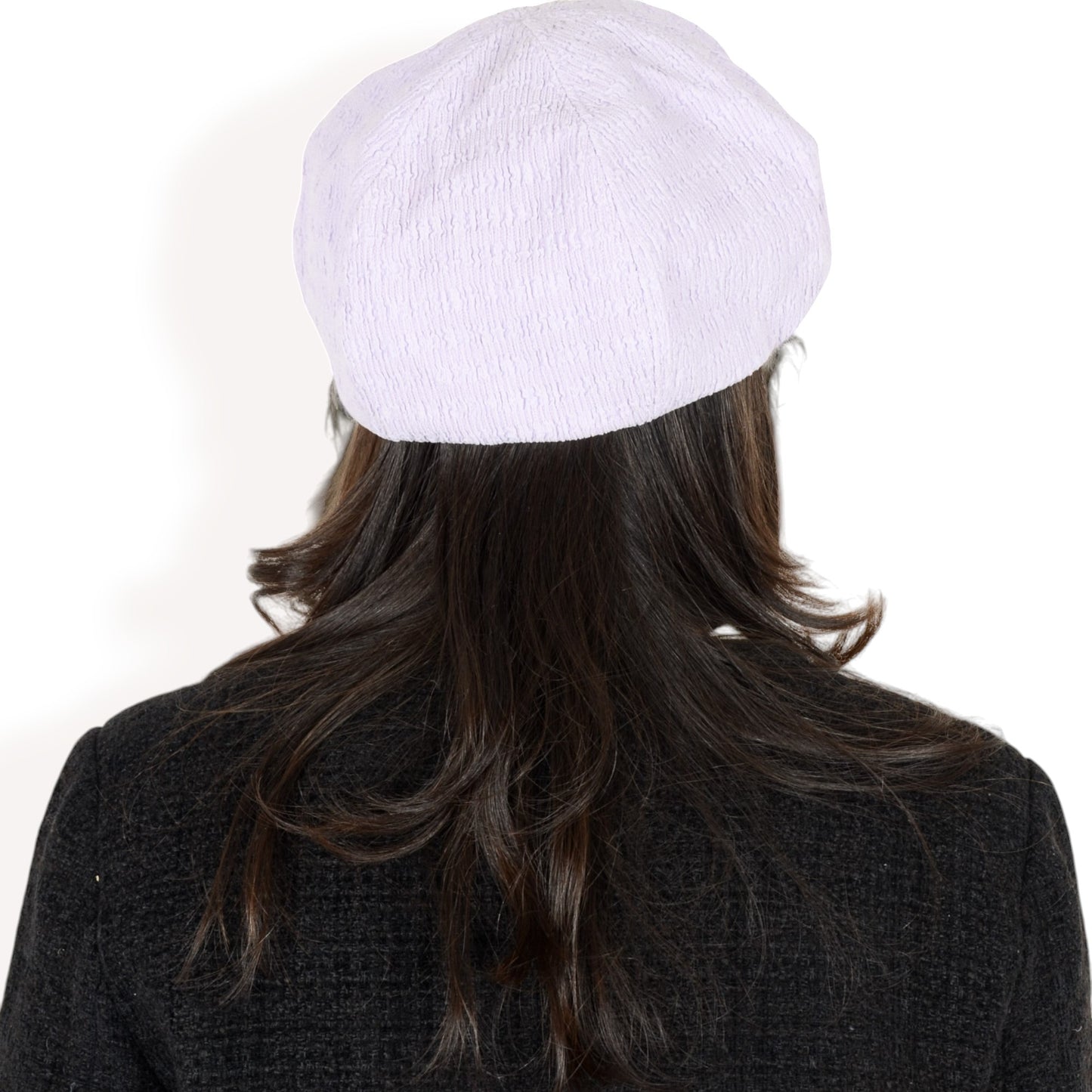 Anna-Kaci Women's Lightweight Textured Beret with Soft Stretch Fit and Chic Parisian Design