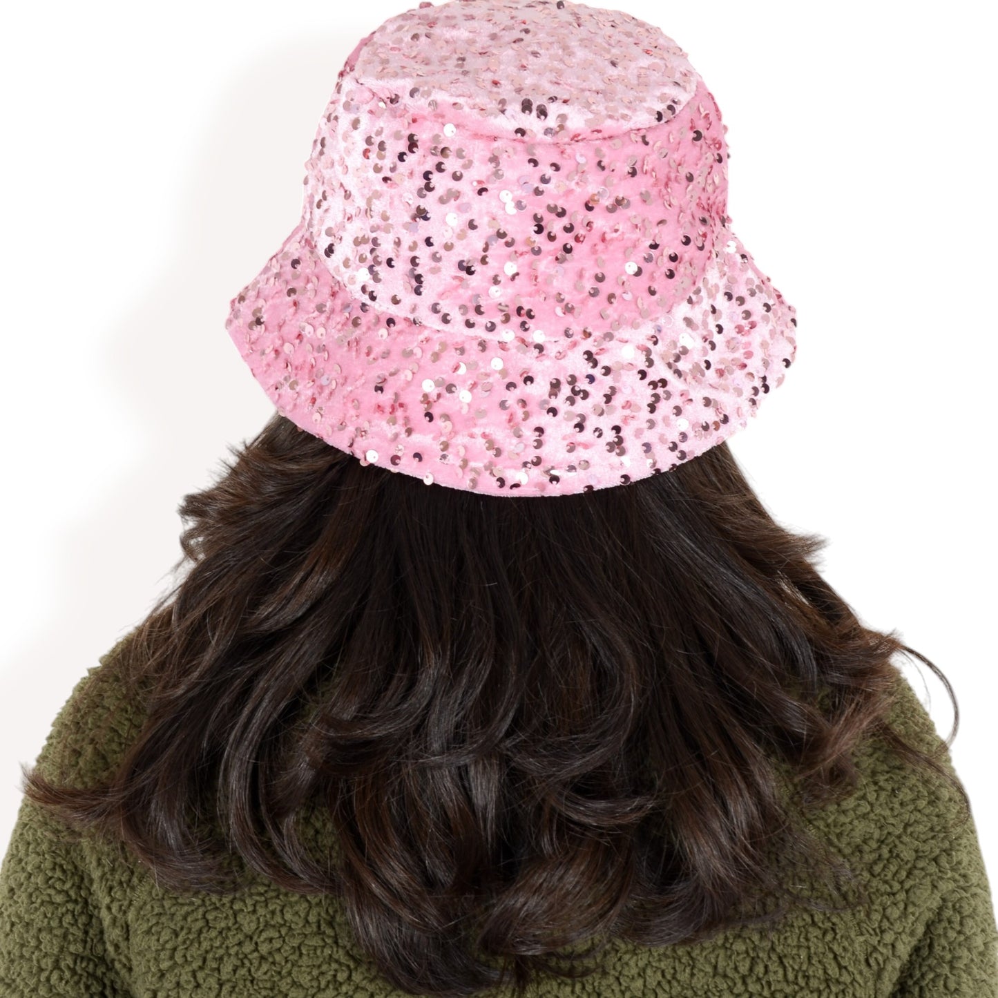 Anna-Kaci Women's Sequin Bucket Hat with Sparkling Design and Reversible Feature for Stylish Casual or Party Looks