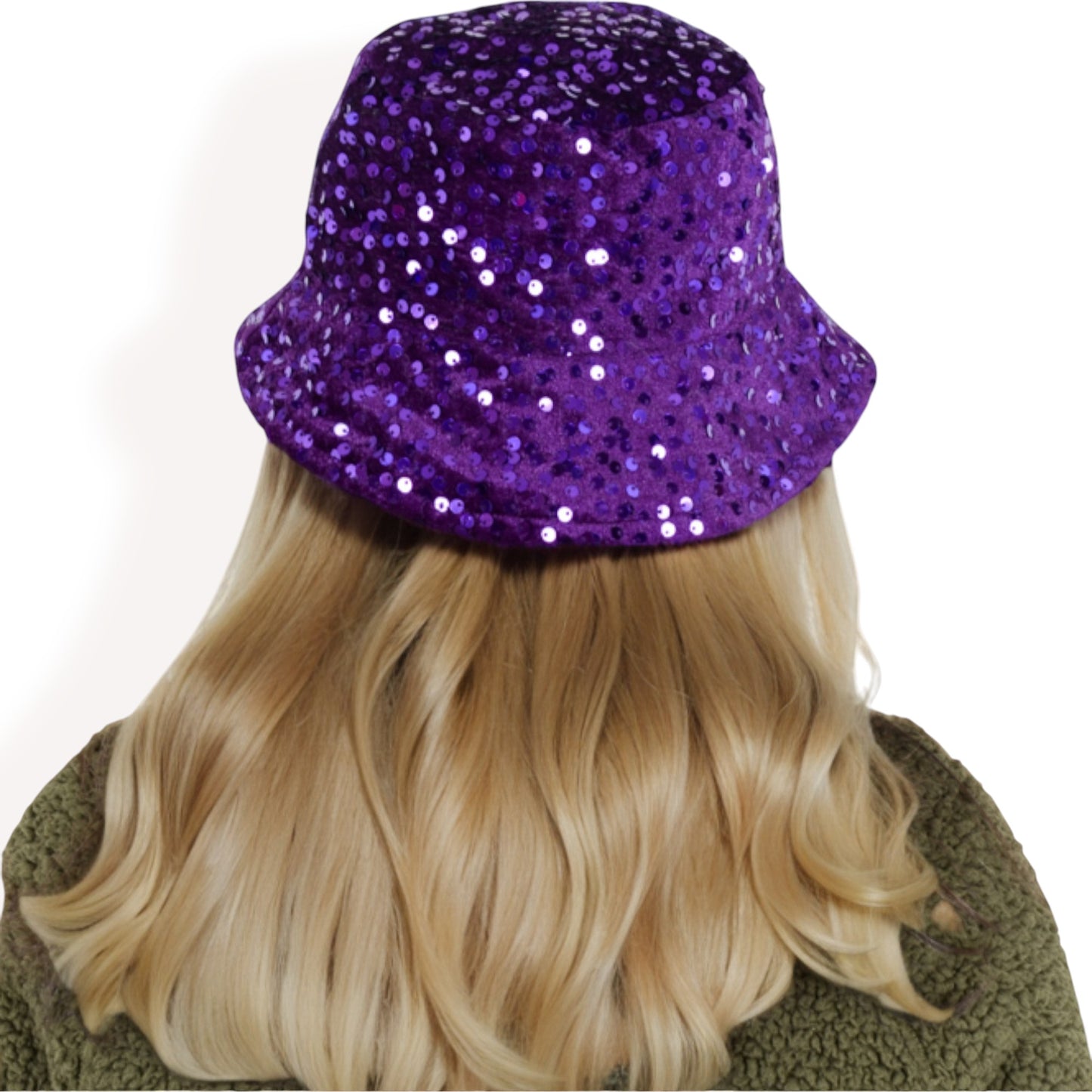 Anna-Kaci Women's Sequin Bucket Hat with Sparkling Design and Reversible Feature for Stylish Casual or Party Looks