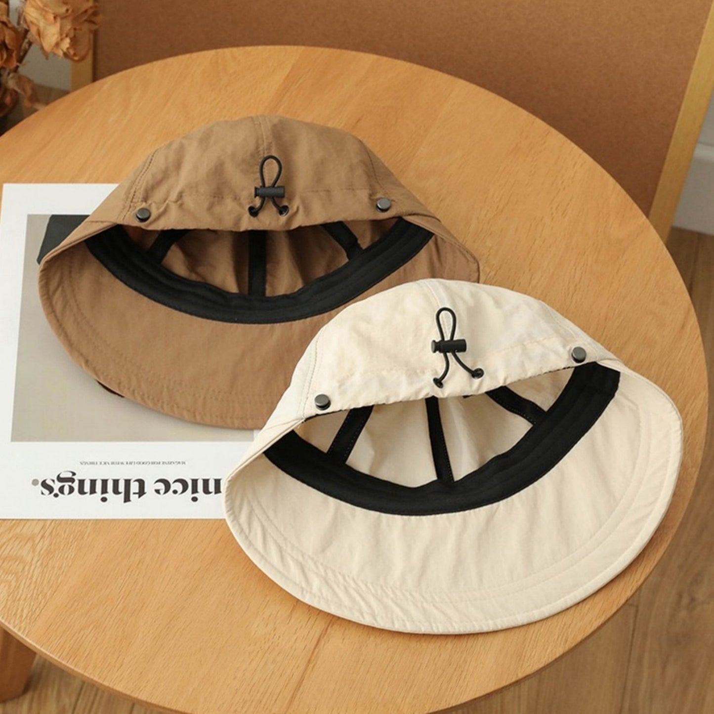 Anna-Kaci Women's Lightweight Outdoor Sun Hat with Curved Brim and Adjustable Fit