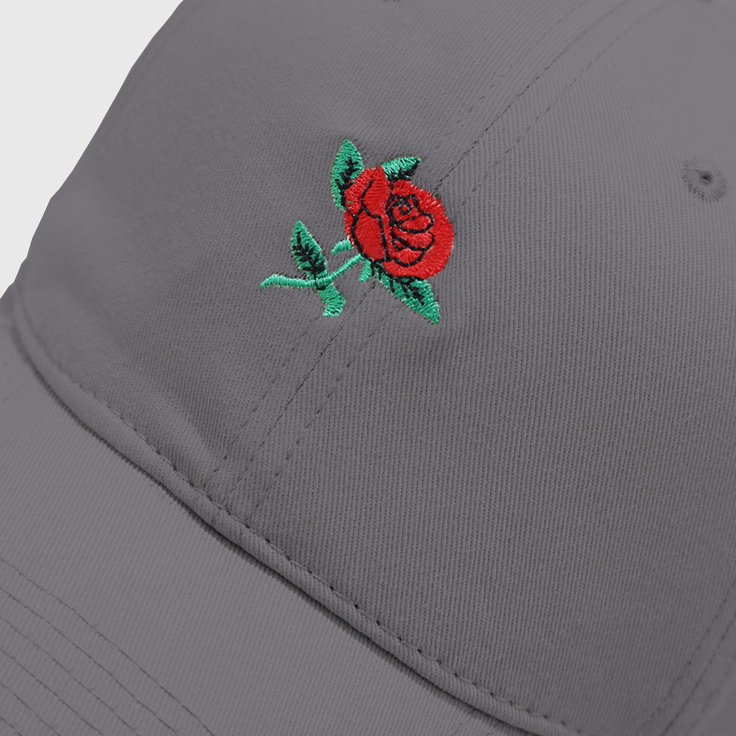 Anna-Kaci Women's Baseball Cap with Rose Embroidery