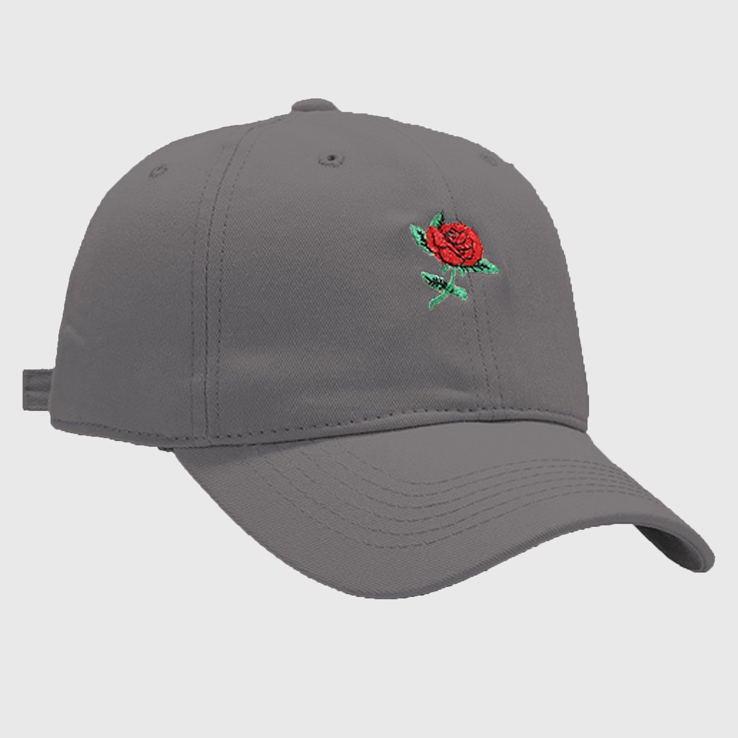 Anna-Kaci Women's Baseball Cap with Rose Embroidery