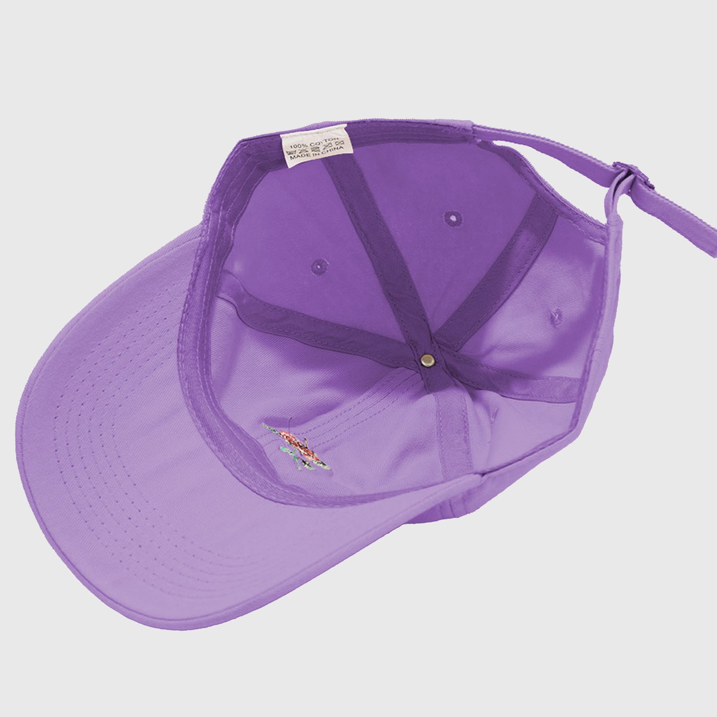 Anna-Kaci Women's Baseball Cap with Rose Embroidery
