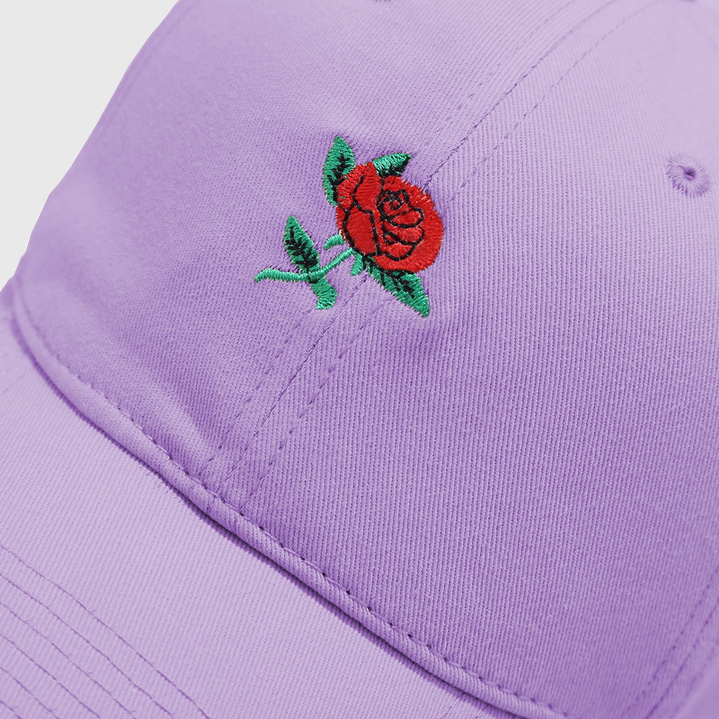 Anna-Kaci Women's Baseball Cap with Rose Embroidery