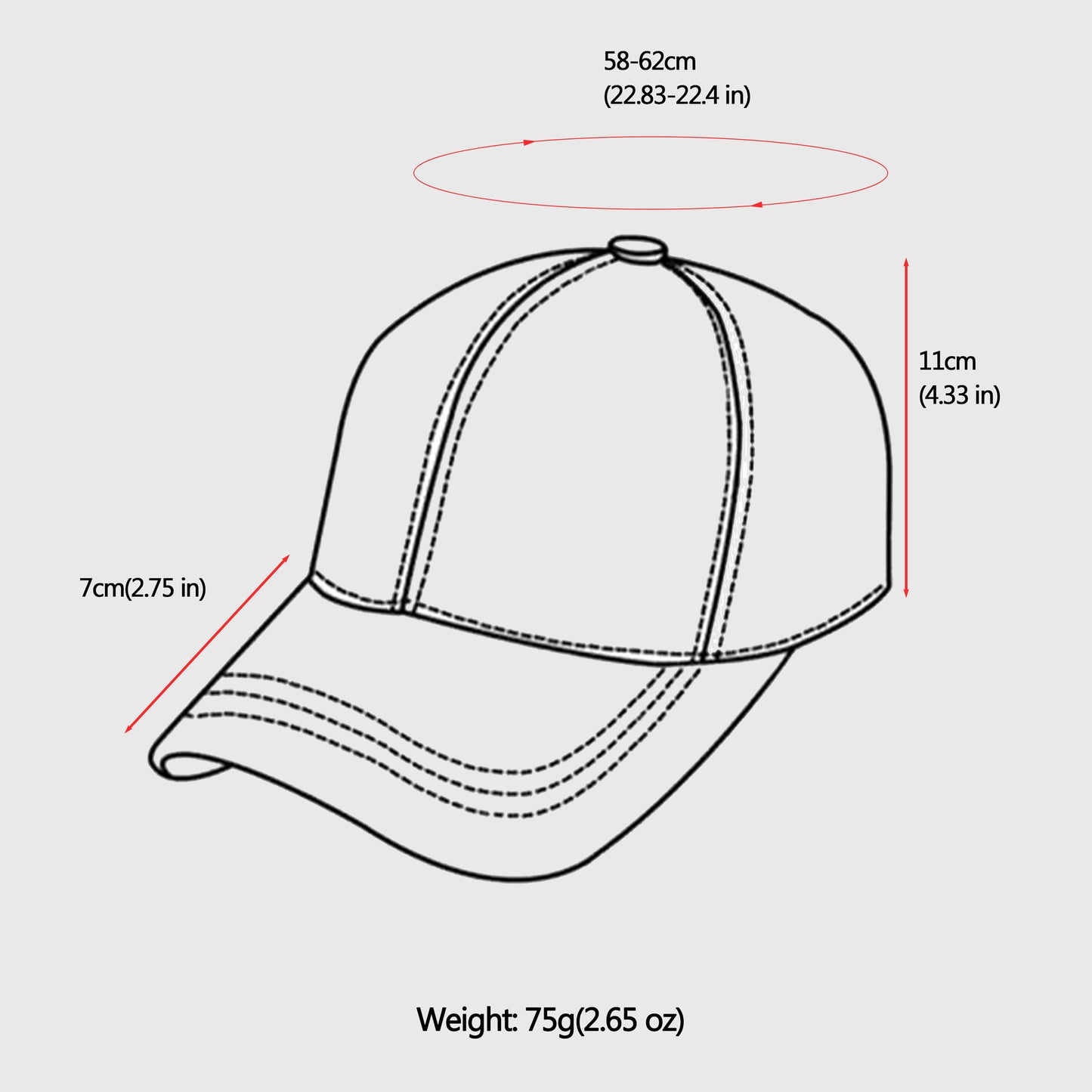 Anna-Kaci Women's Embroidered Heart Design Adjustable Baseball Cap