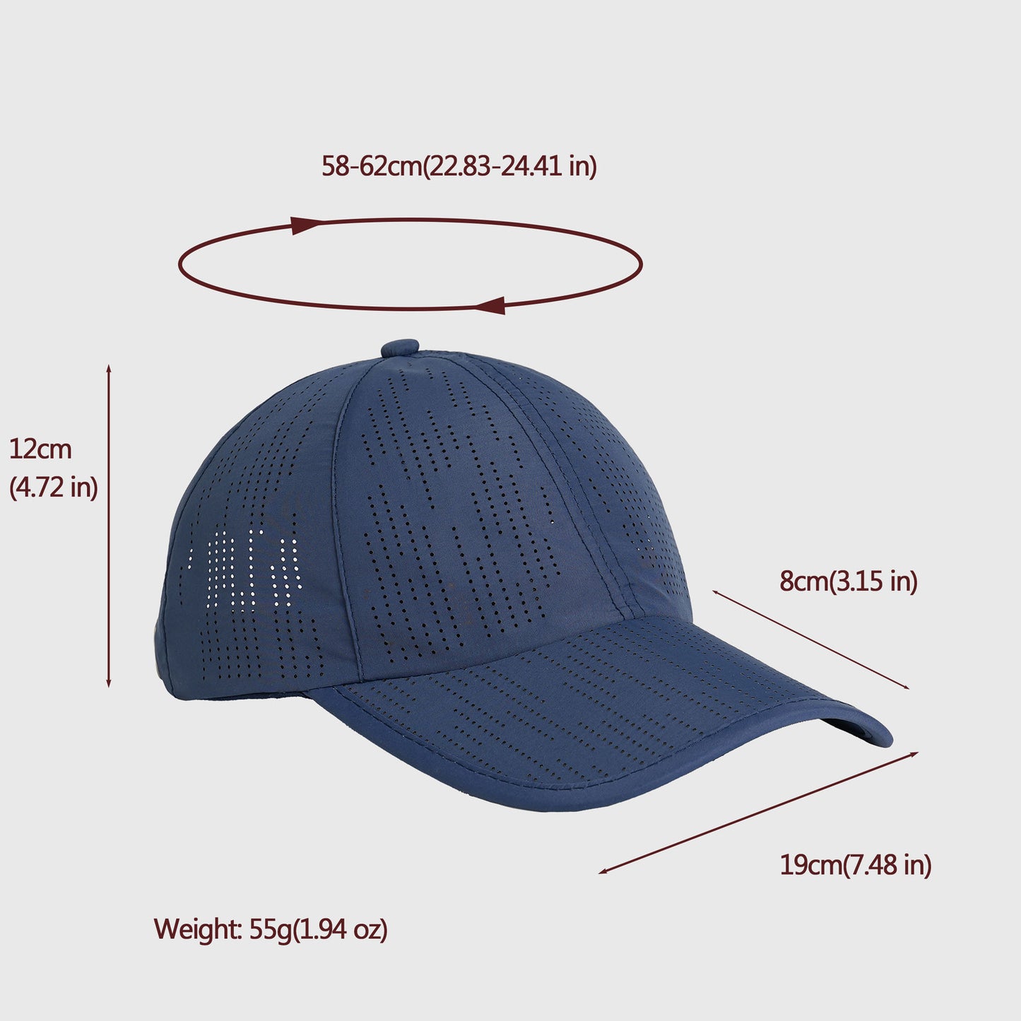 Anna-Kaci Women's Breathable Athletic Baseball Cap
