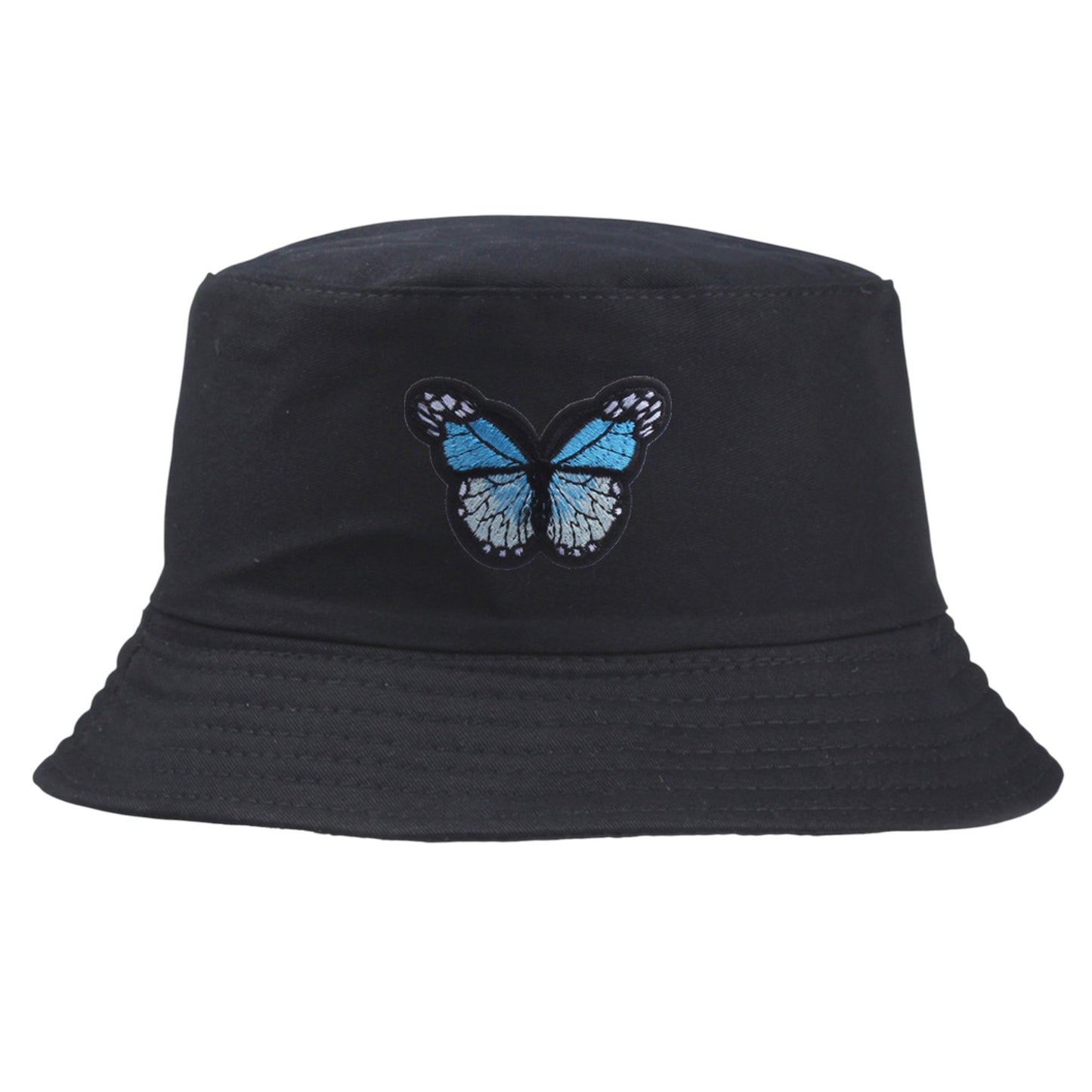 Anna-Kaci Women's Bucket Hat with Butterfly Embroidery