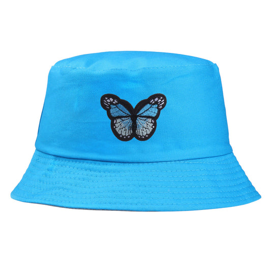 Anna-Kaci Women's Bucket Hat with Butterfly Embroidery