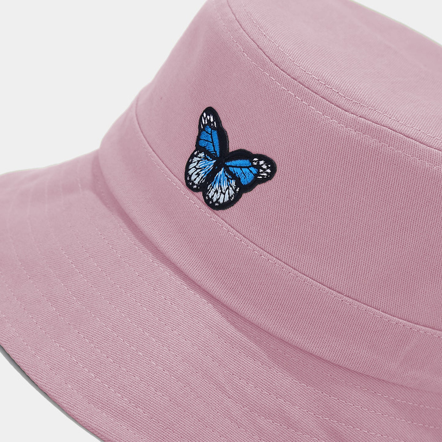 Anna-Kaci Women's Bucket Hat with Butterfly Embroidery