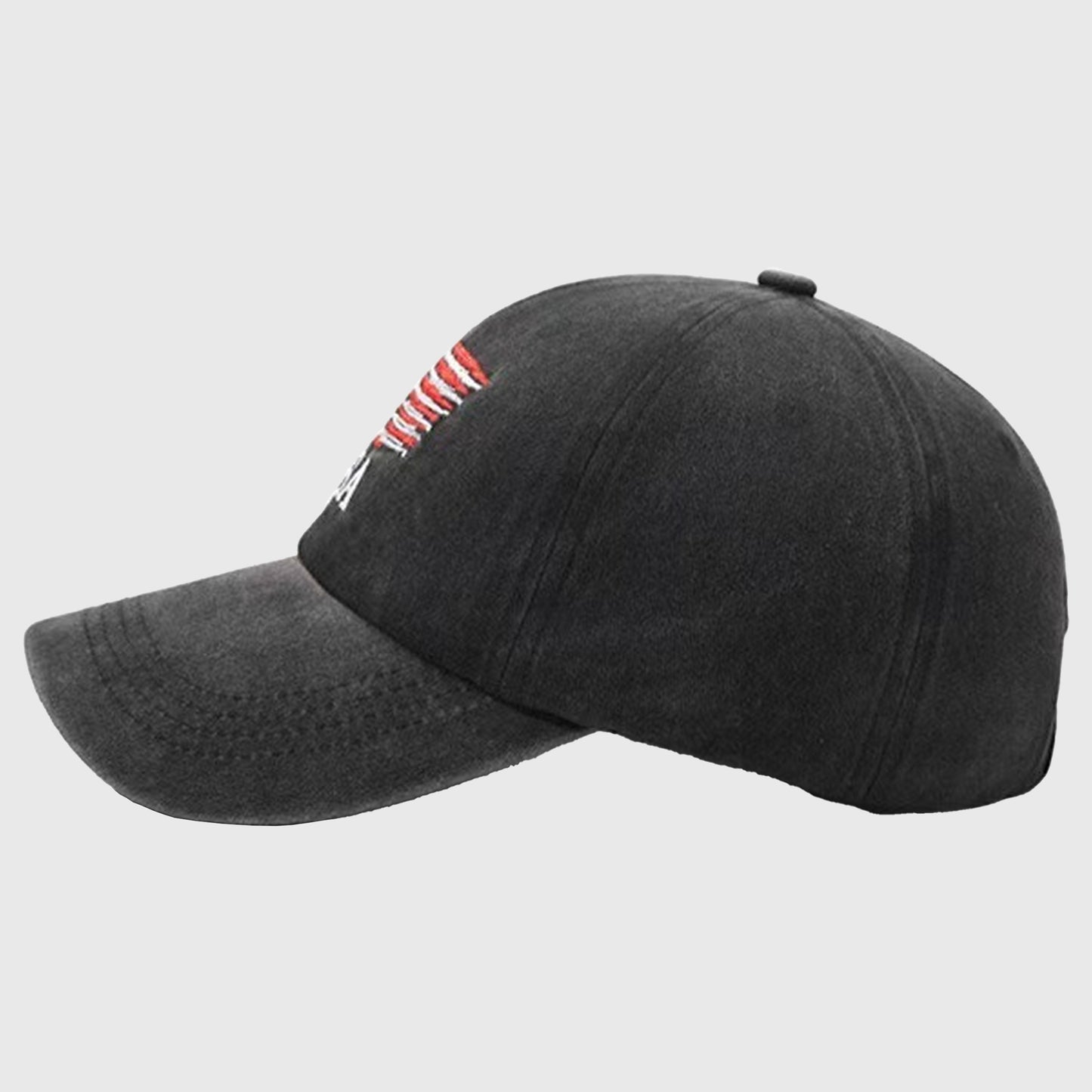 Anna-Kaci Men's and Women's Baseball Cap with USA Flag Embroidery