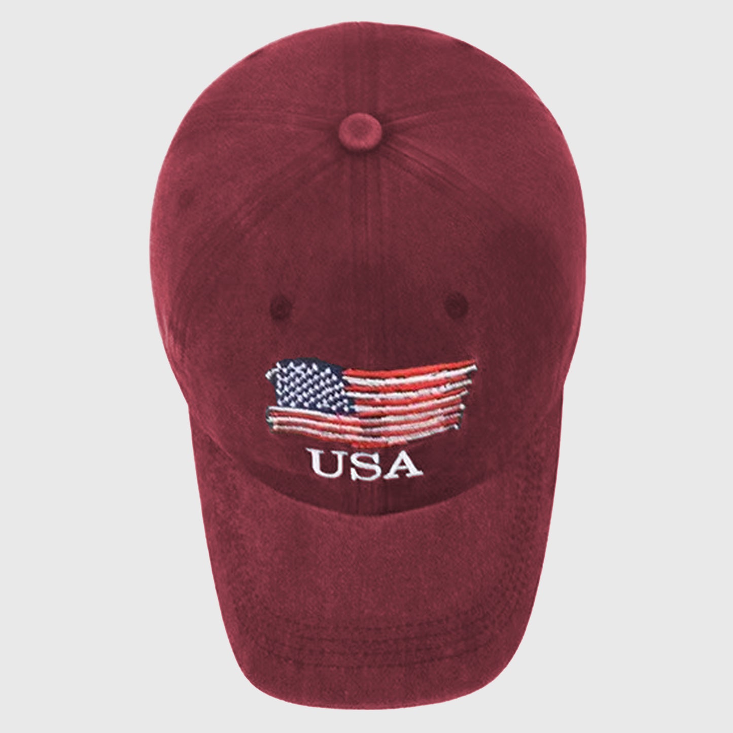 Anna-Kaci Men's and Women's Baseball Cap with USA Flag Embroidery