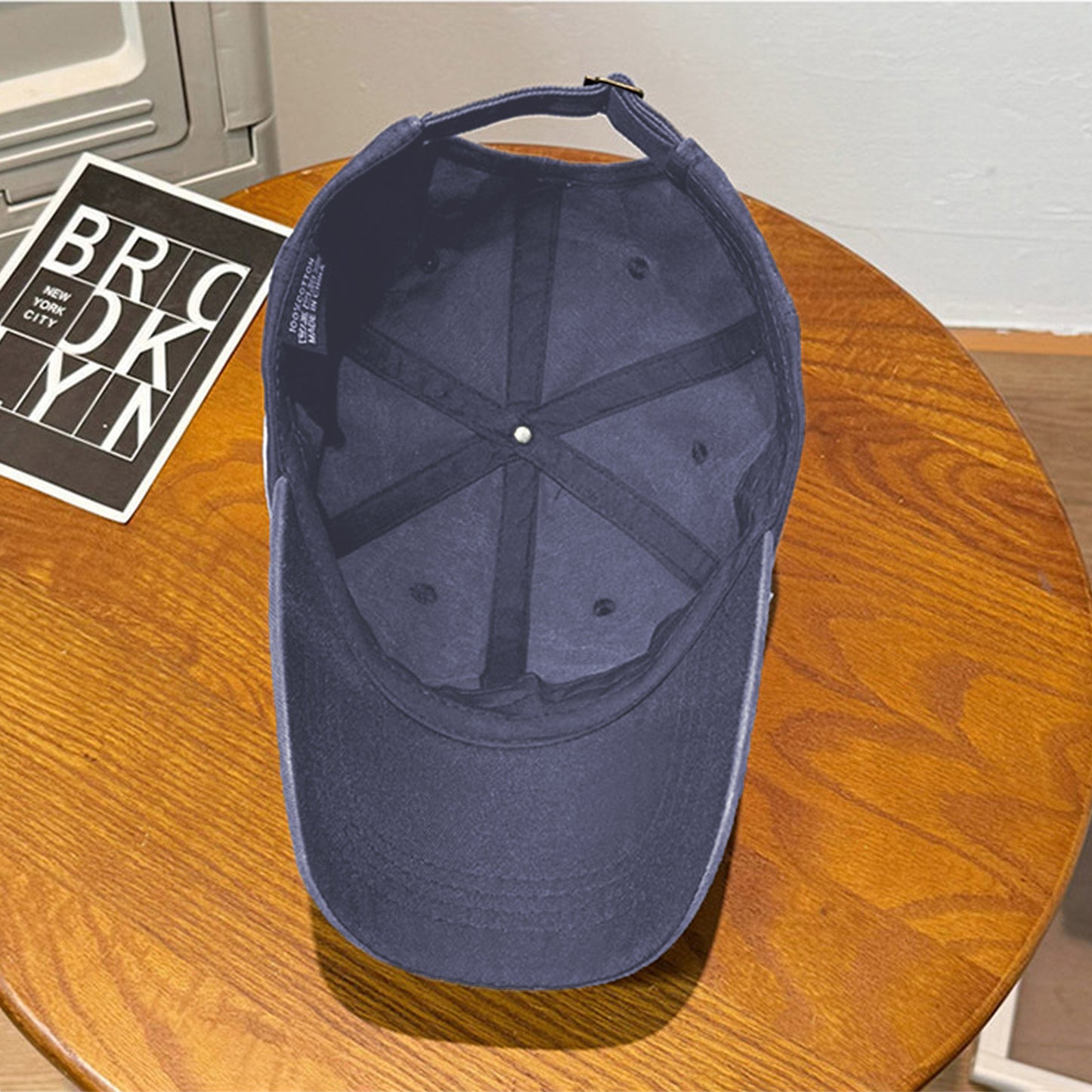 Anna-Kaci Unisex Baseball Cap with Battery Embroidery