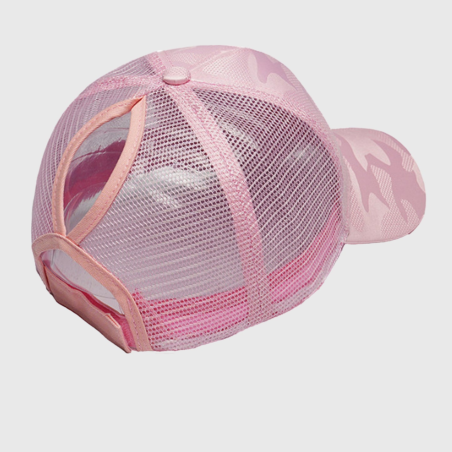 Anna-Kaci Women's Camo Trucker Hat with Mesh Back