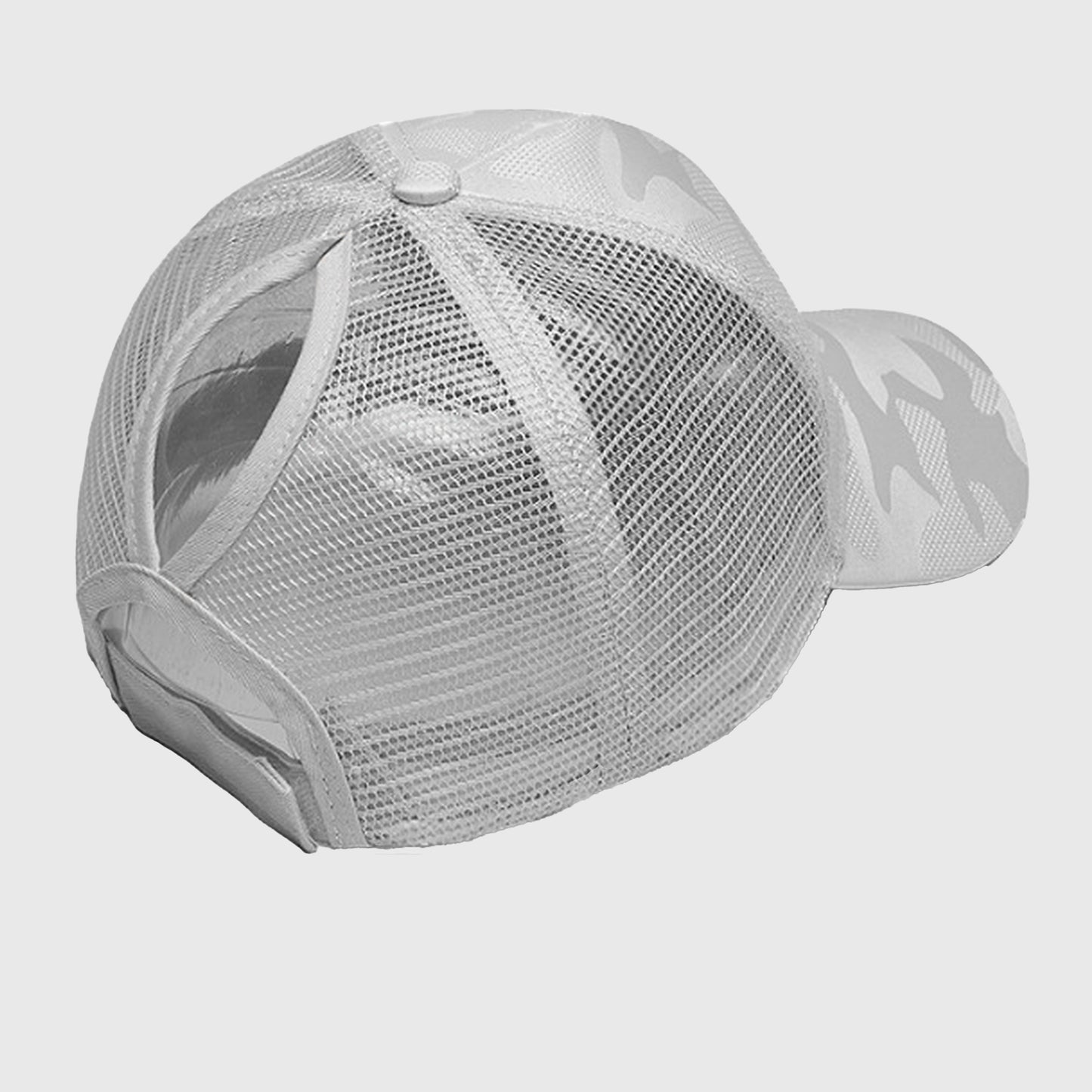 Anna-Kaci Women's Camo Trucker Hat with Mesh Back