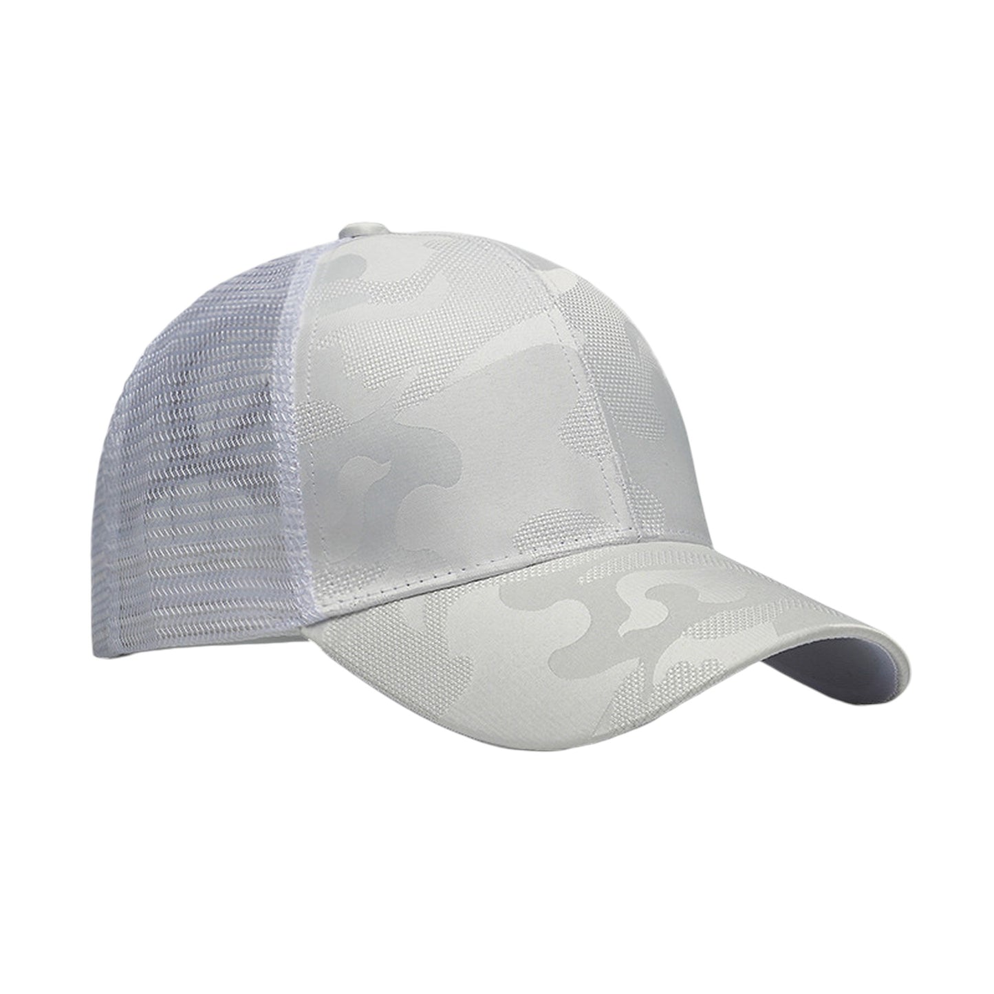 Anna-Kaci Women's Camo Trucker Hat with Mesh Back