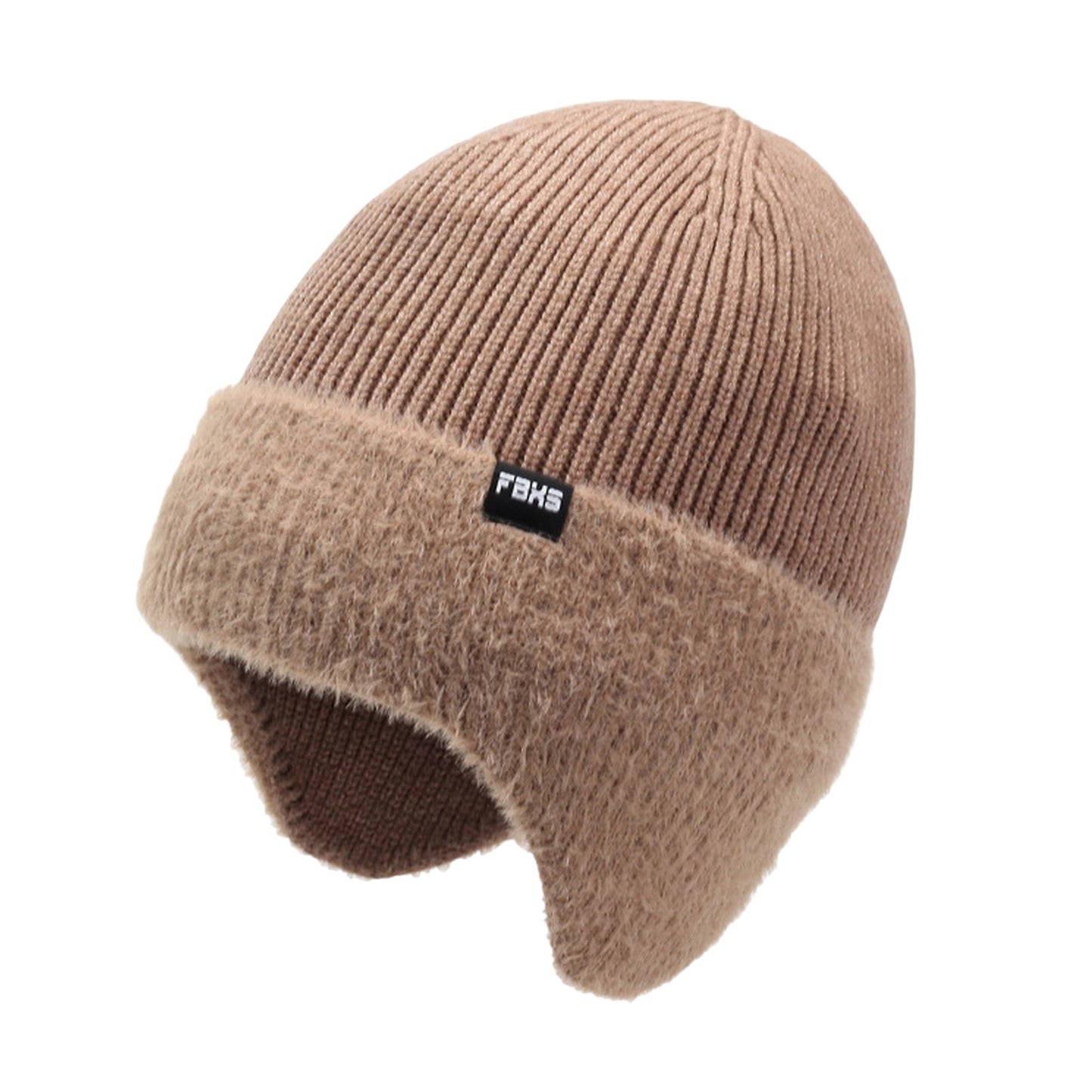 Anna-Kaci Unisex Knit Beanie with Ear Flaps
