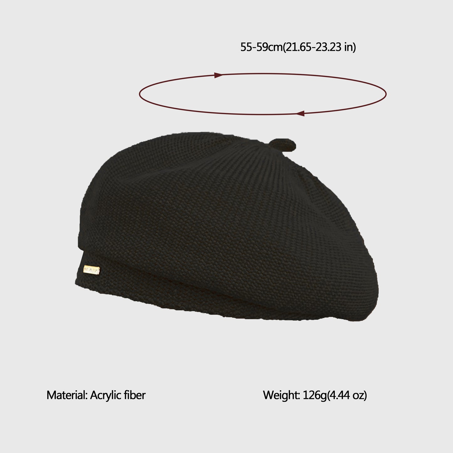 Anna-Kaci Women's Knit Beret - Stylish & Comfortable