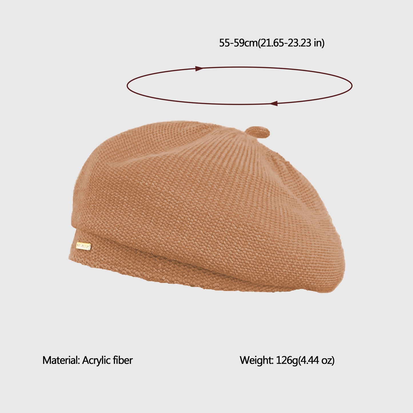 Anna-Kaci Women's Knit Beret - Stylish & Comfortable
