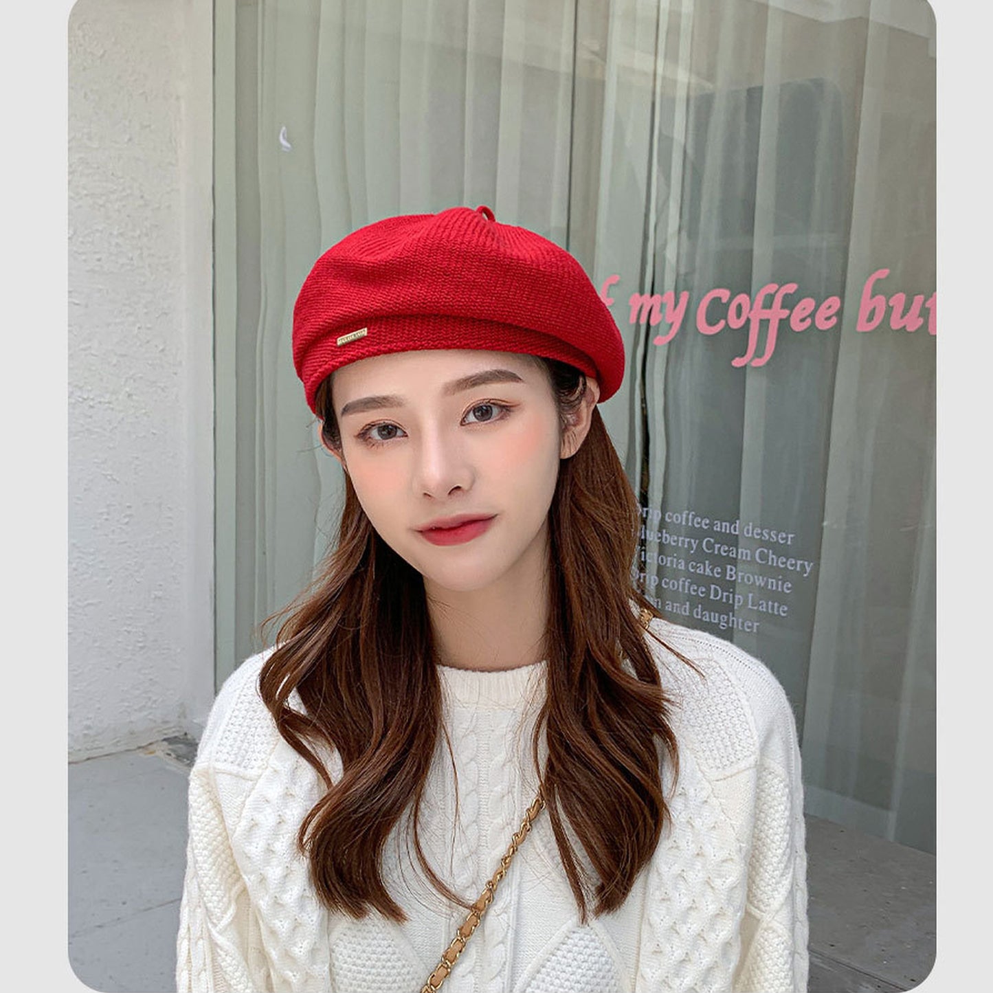 Anna-Kaci Women's Knit Beret - Stylish & Comfortable