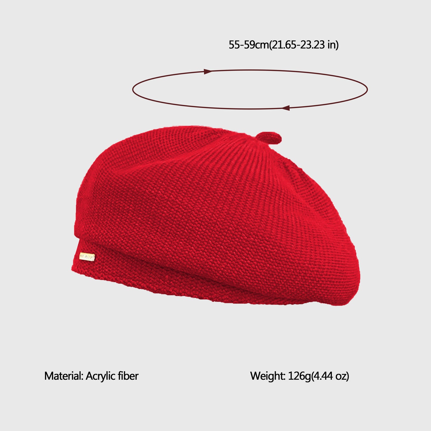 Anna-Kaci Women's Knit Beret - Stylish & Comfortable