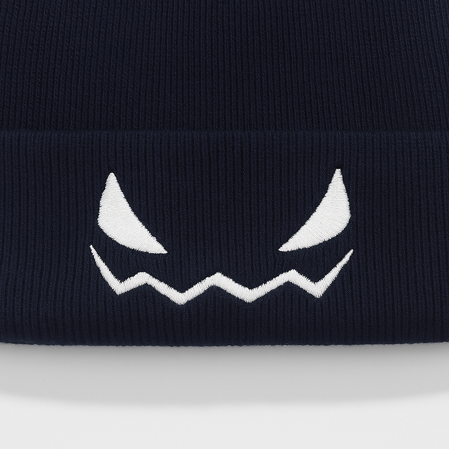 Anna-Kaci Women's Knit Beanie Hat with Pumpkin Face Embroidery Halloween Themed Design