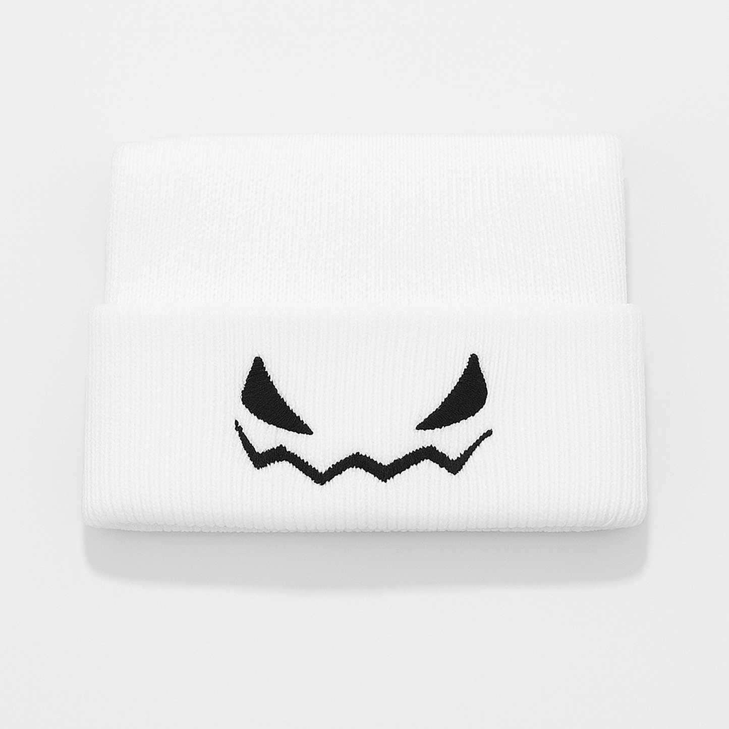 Anna-Kaci Women's Knit Beanie Hat with Pumpkin Face Embroidery Halloween Themed Design