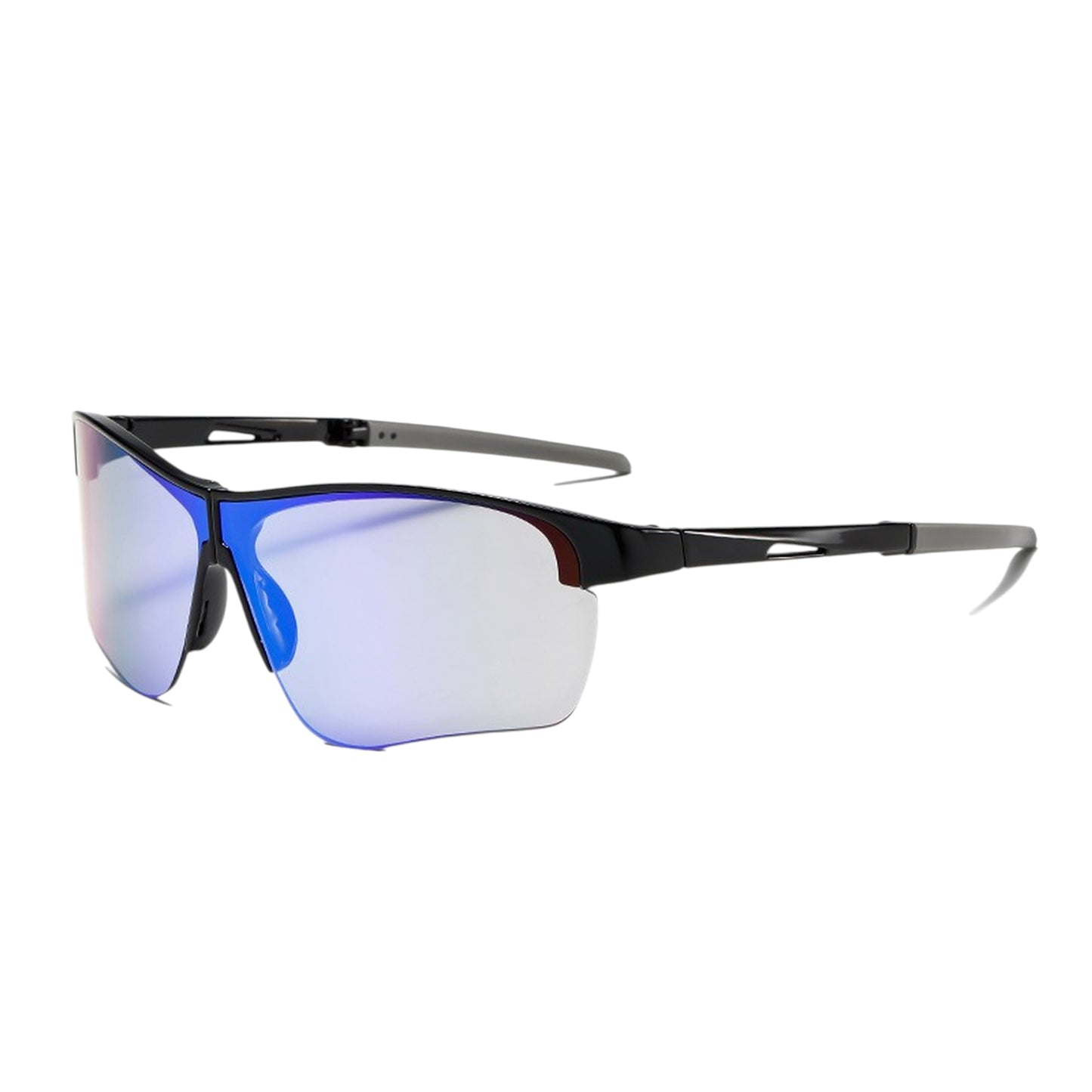 Anna-Kaci Active Women's Foldable Color-Changing UV-Protect Outdoor Sports Running Sunglasses