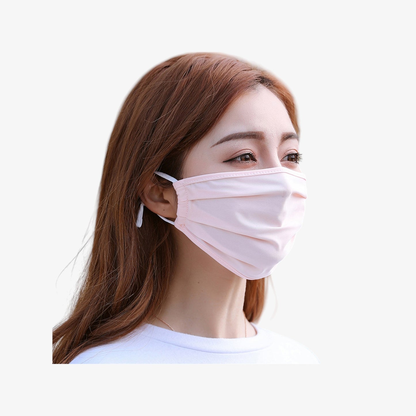 Anna-Kaci Women's Reusable Fabric Face Mask with Adjustable Ear Loops