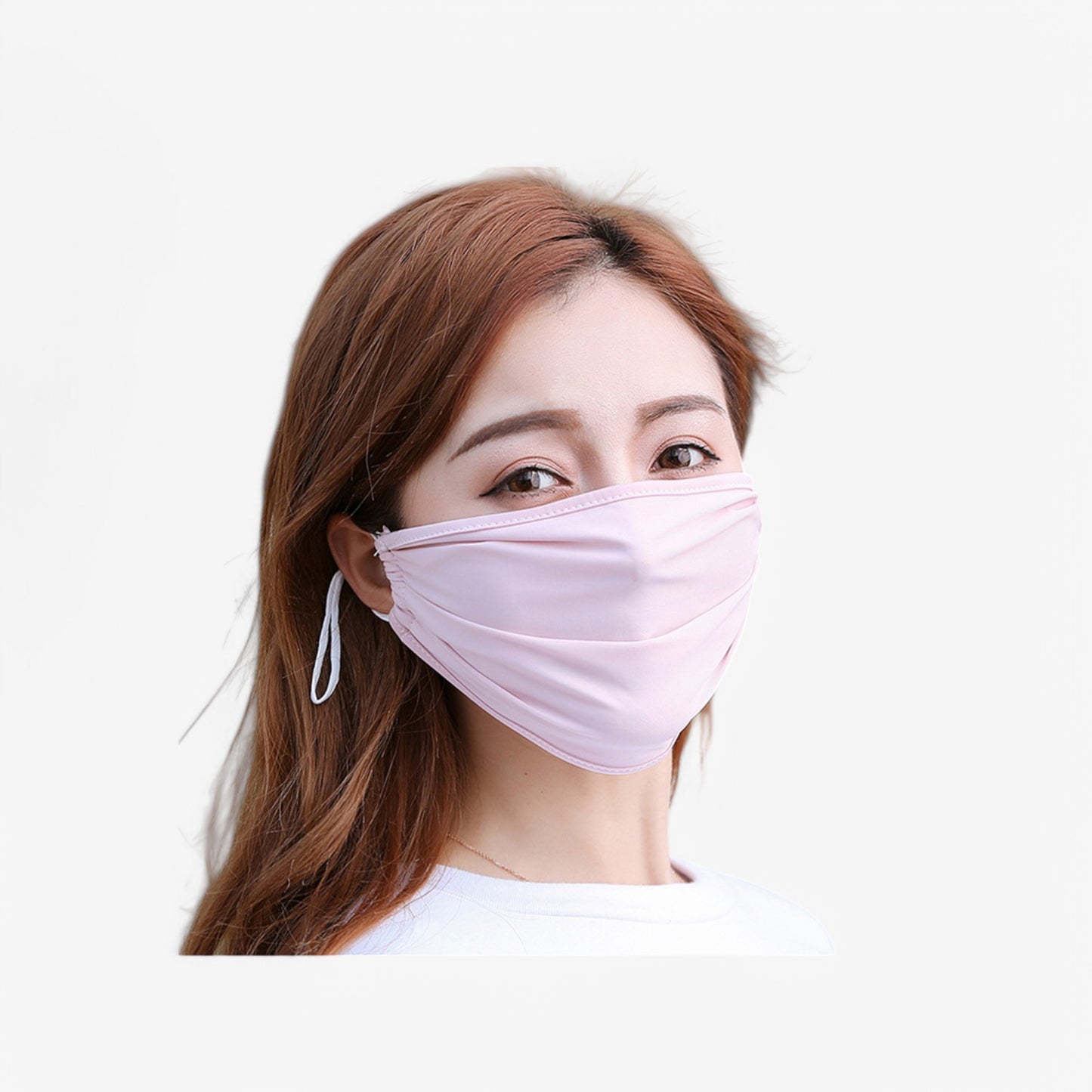 Anna-Kaci Women's Reusable Fabric Face Mask with Adjustable Ear Loops