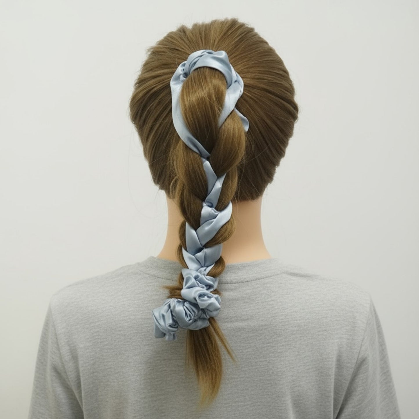 Anna-Kaci Satin Elastic Curling Ribbon with Extended Ties for Heatless Waves