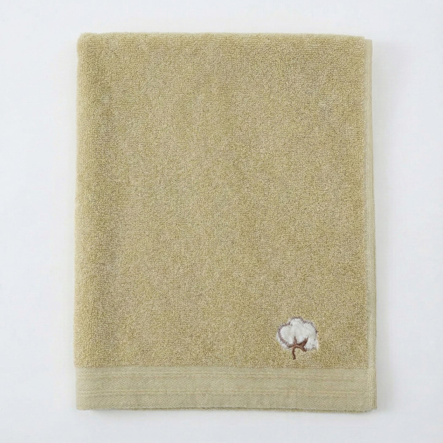 Alilang 3 Pack Cotton Hand Towels Soft Absorbent Terry Towels with Embroidered Detail