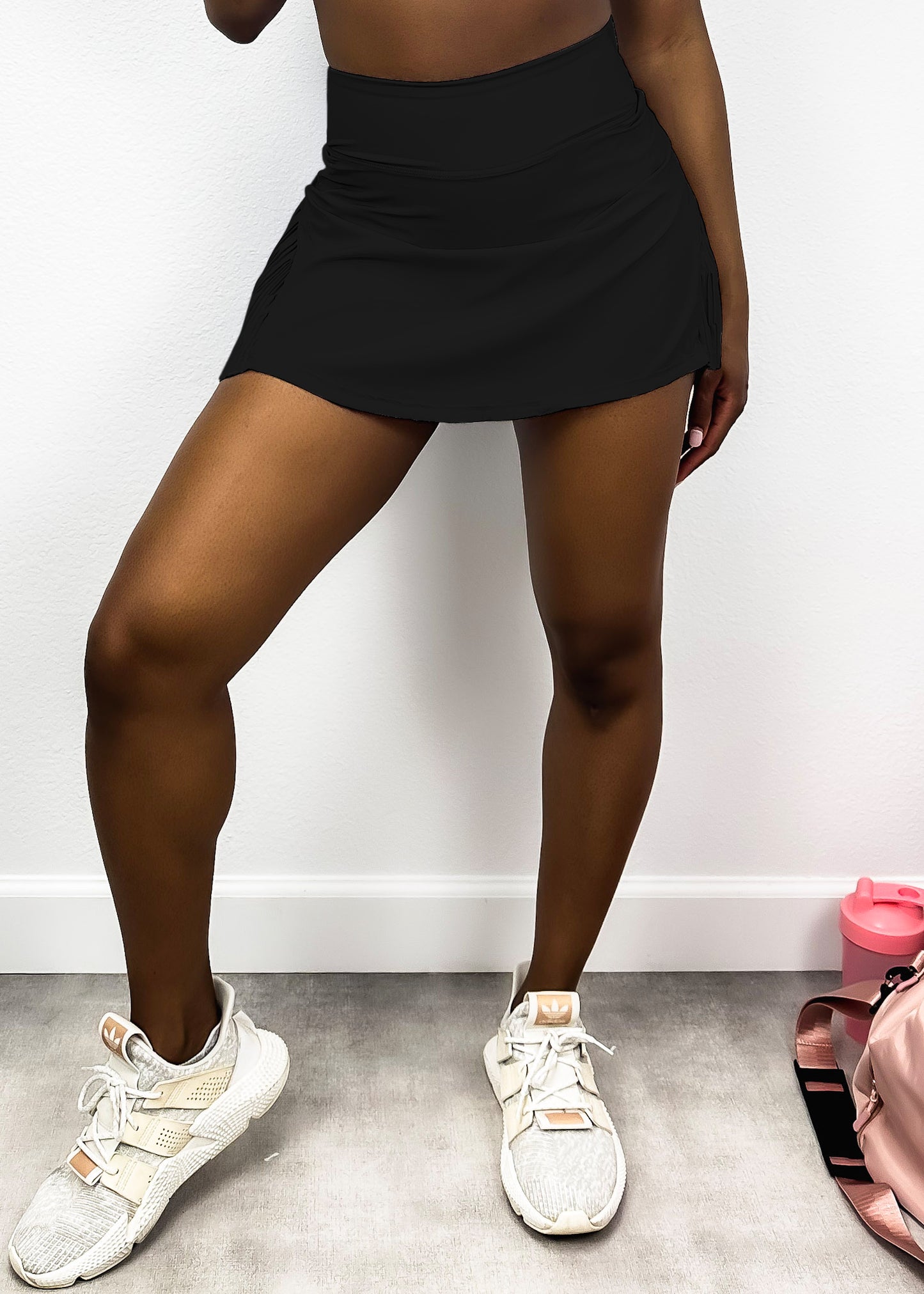 Back Pleated Lined Tennis Skirt