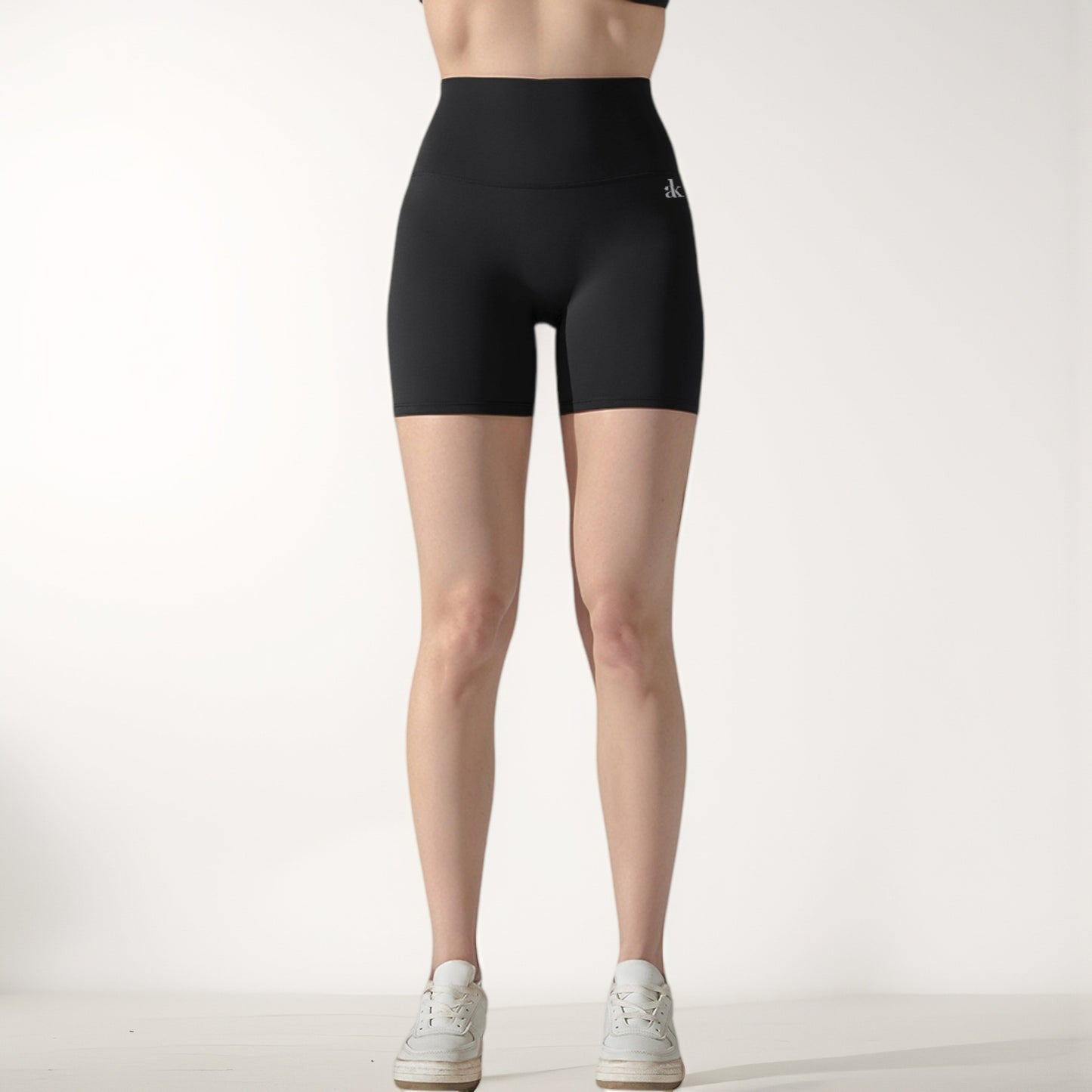 Anna-Kaci Active Women's High Waist Compression Biker Shorts Seamless Waistband with Sculpting Stretch Fit