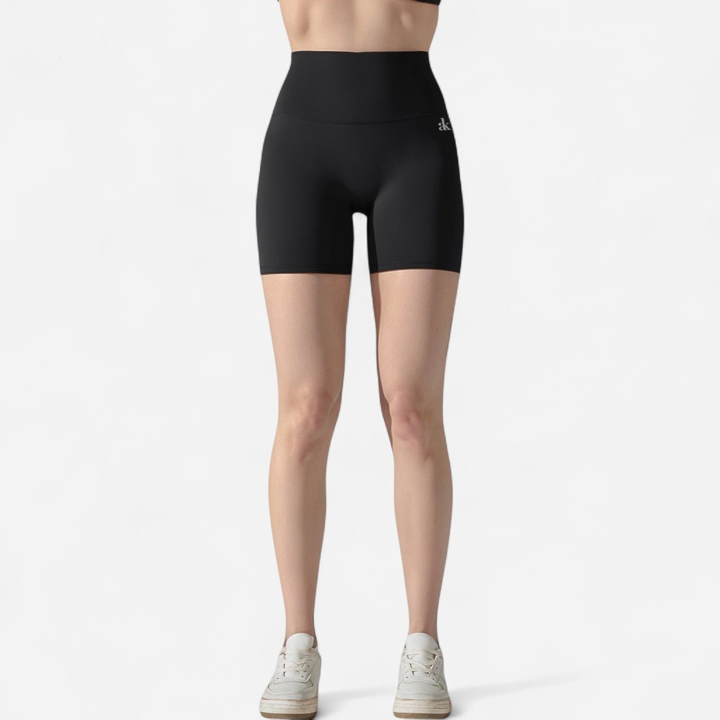 Anna-Kaci Active Women's High Waist Compression Biker Shorts Seamless Waistband with Sculpting Stretch Fit