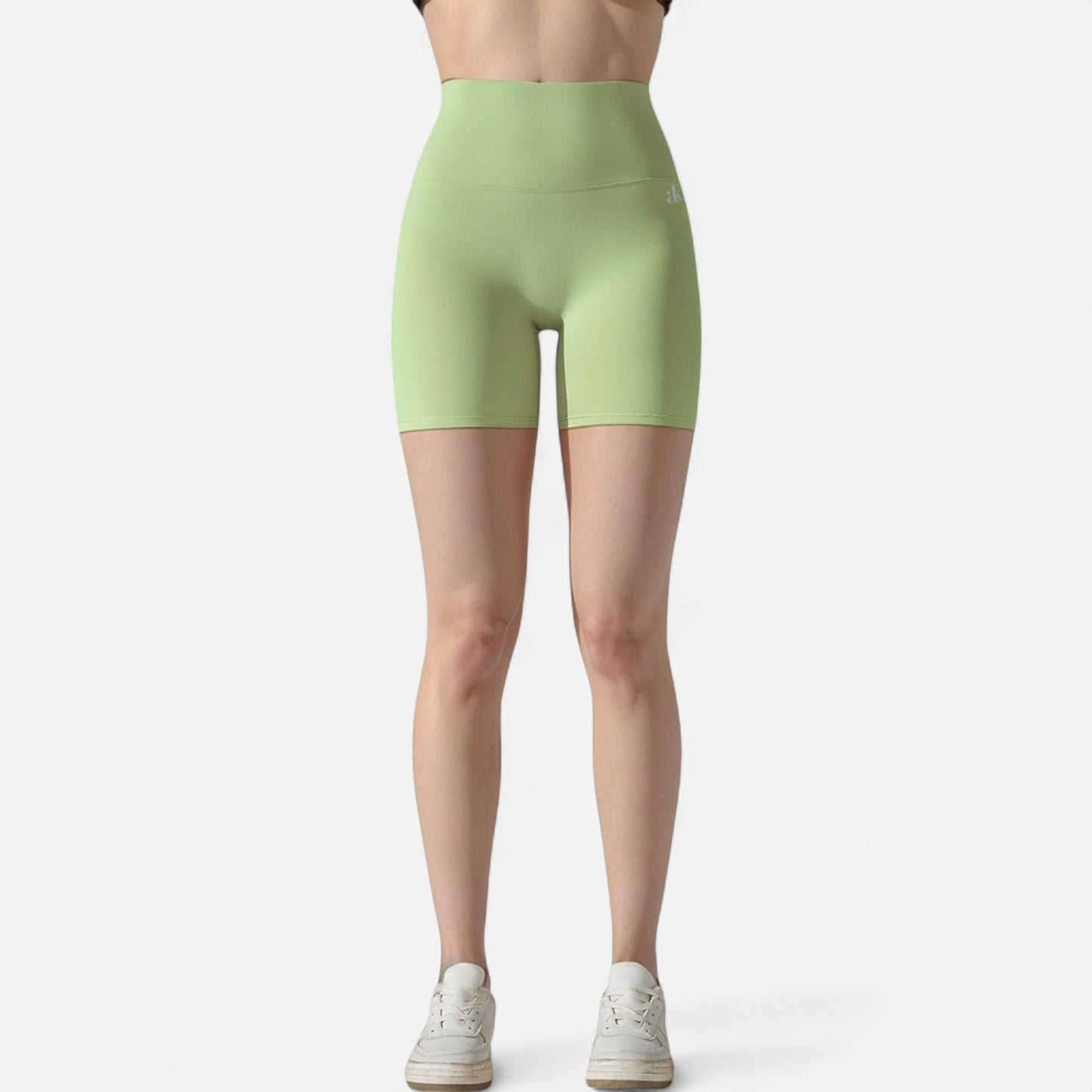 Anna-Kaci Active Women's High Waist Compression Biker Shorts Seamless Waistband with Sculpting Stretch Fit